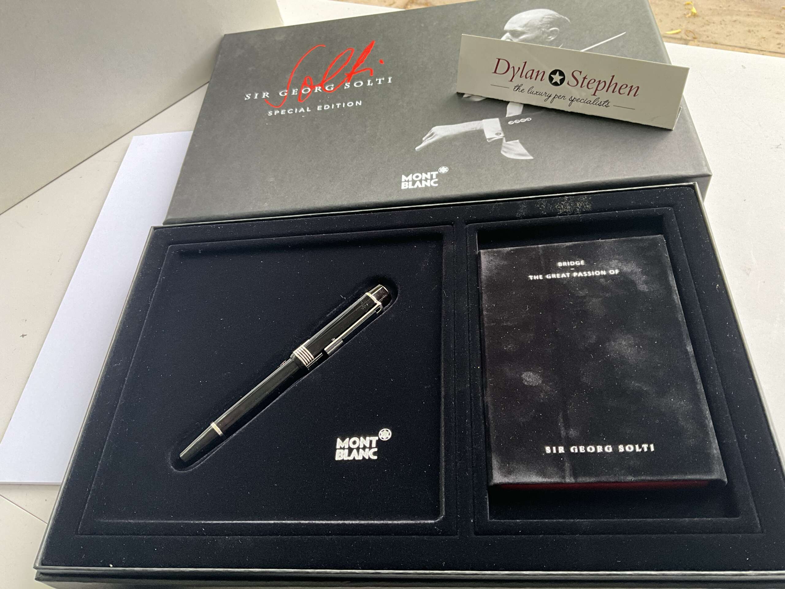 Montblanc Meisterstuck Sir George Solti Donation Special Edition Fountain Pen - Image 8