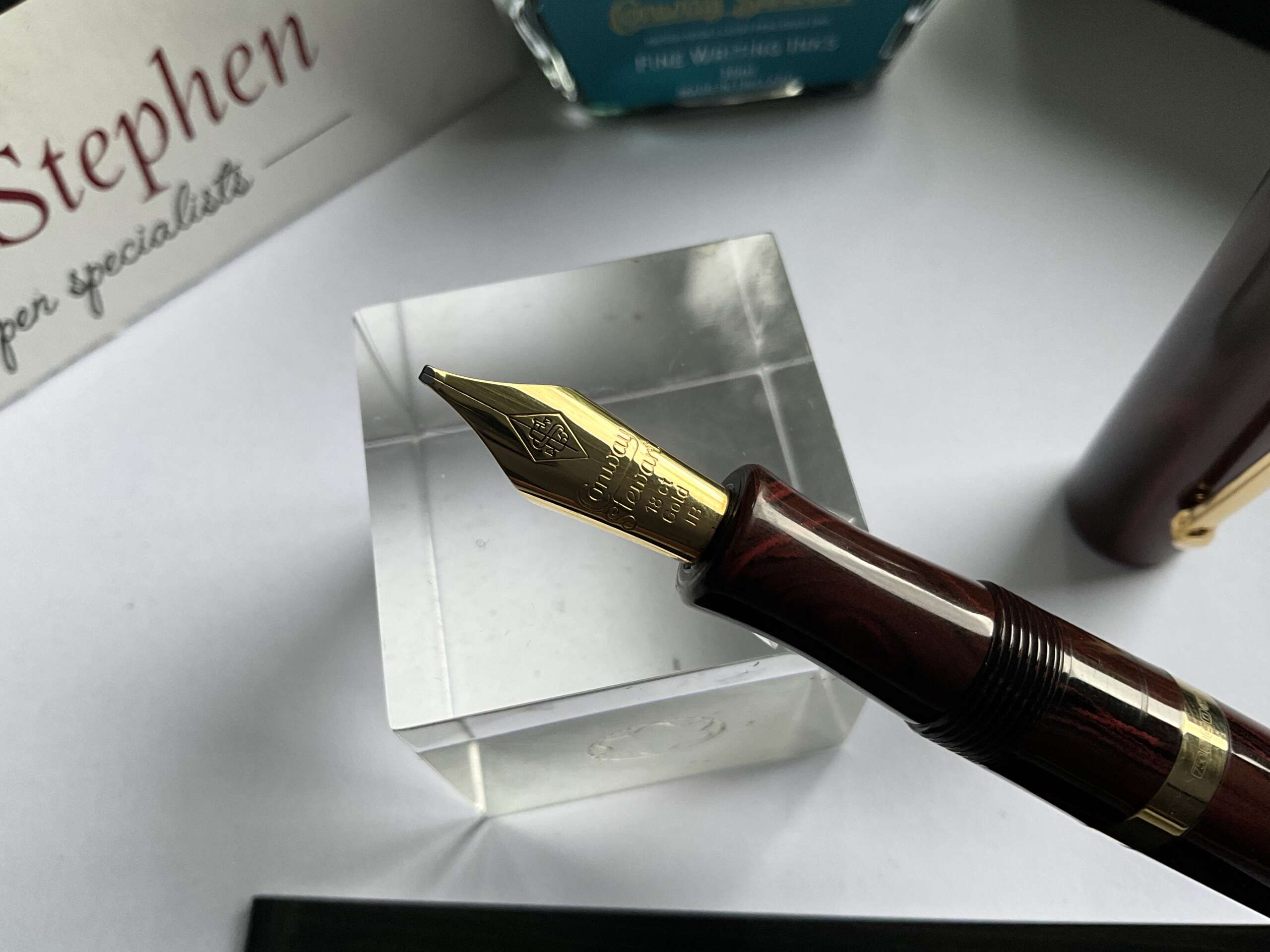 Conway Stewart Marlborough Vintage Rose Ripple Limited Edition fountain pen - Image 2