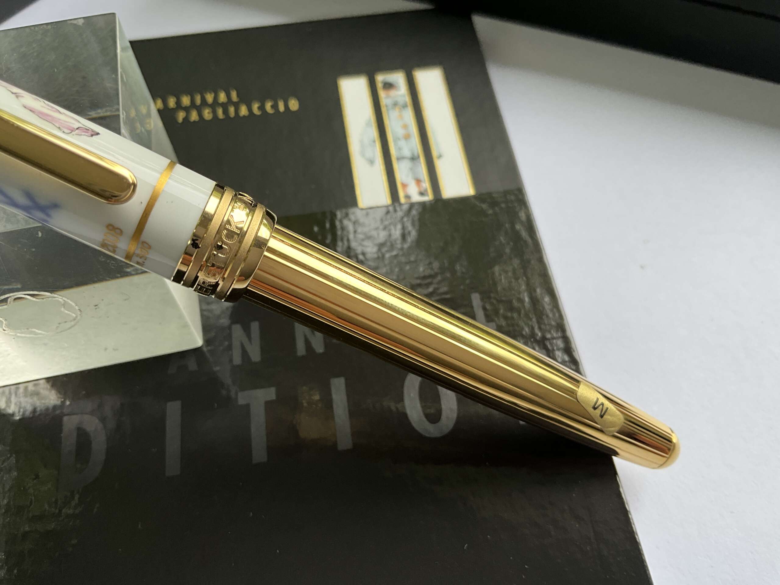 Montblanc Annual Limited Edition 2008 Venetian Carnival Pagliaccio Fountain Pen - Image 6