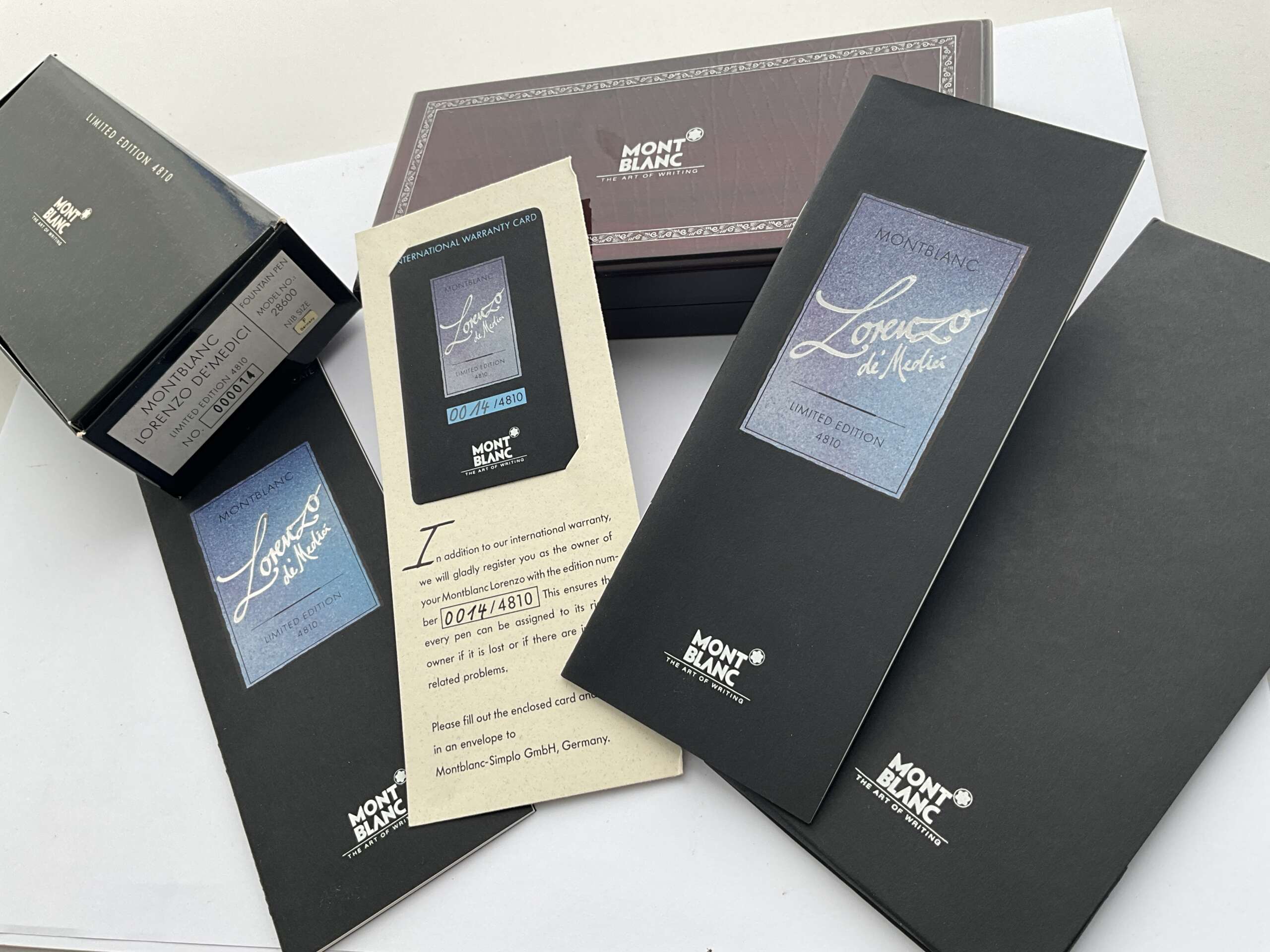 Montblanc Patron of the Arts Lorenzo De Medici 4810 limited edition fountain pen - Image 9