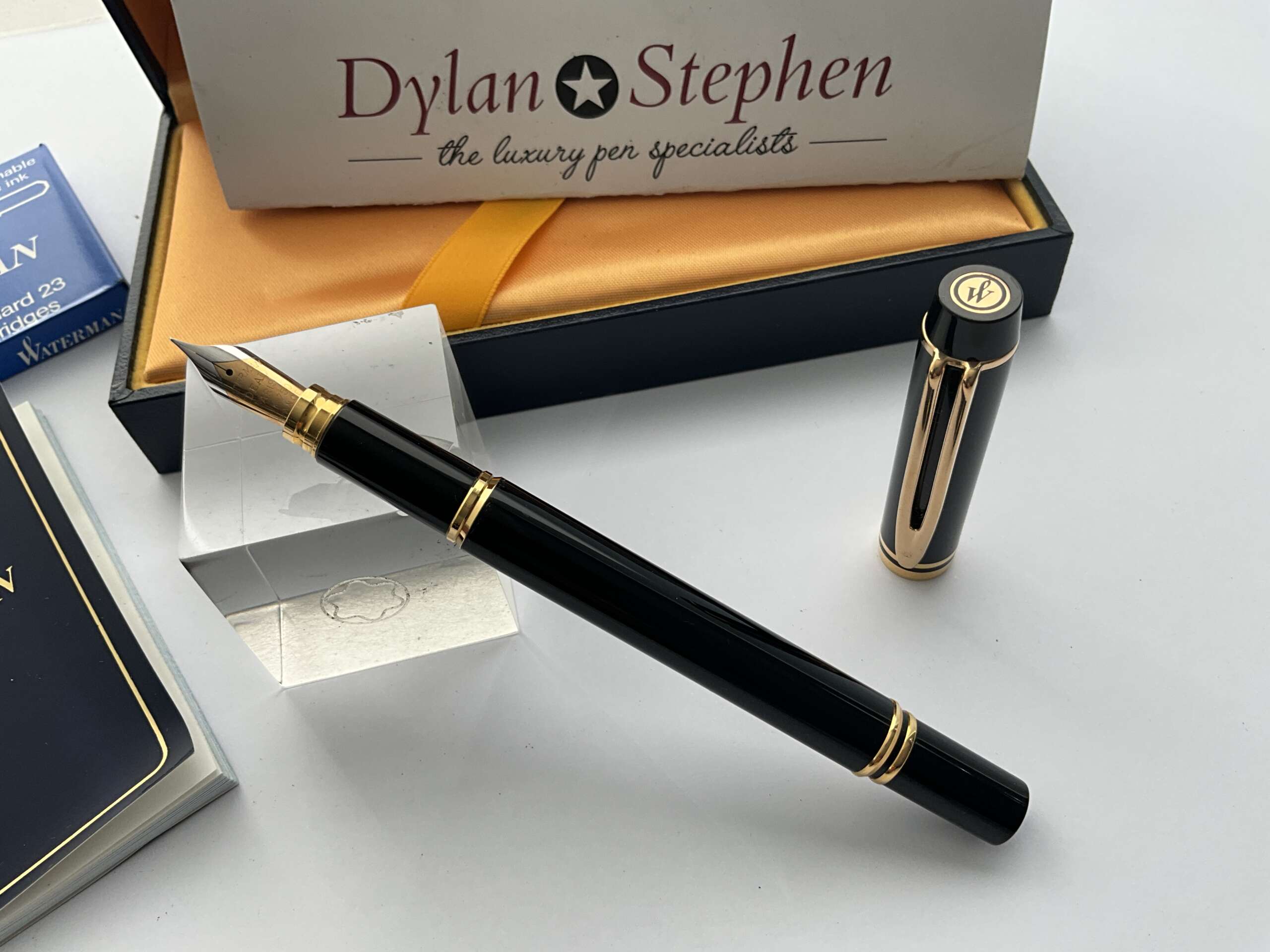Waterman Leman 200 Black Fountain Pen