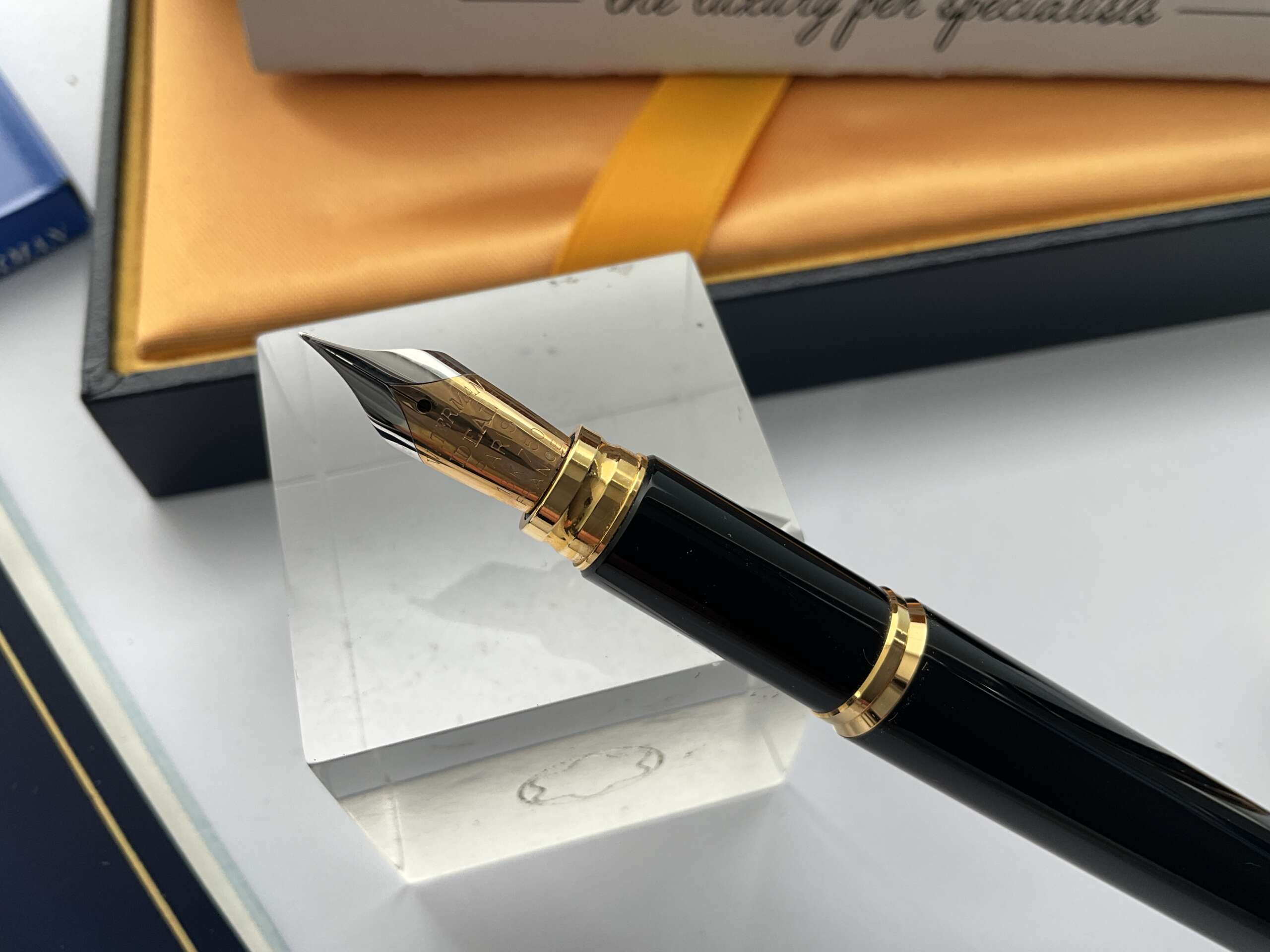 Waterman Leman 200 Black Fountain Pen - Image 2