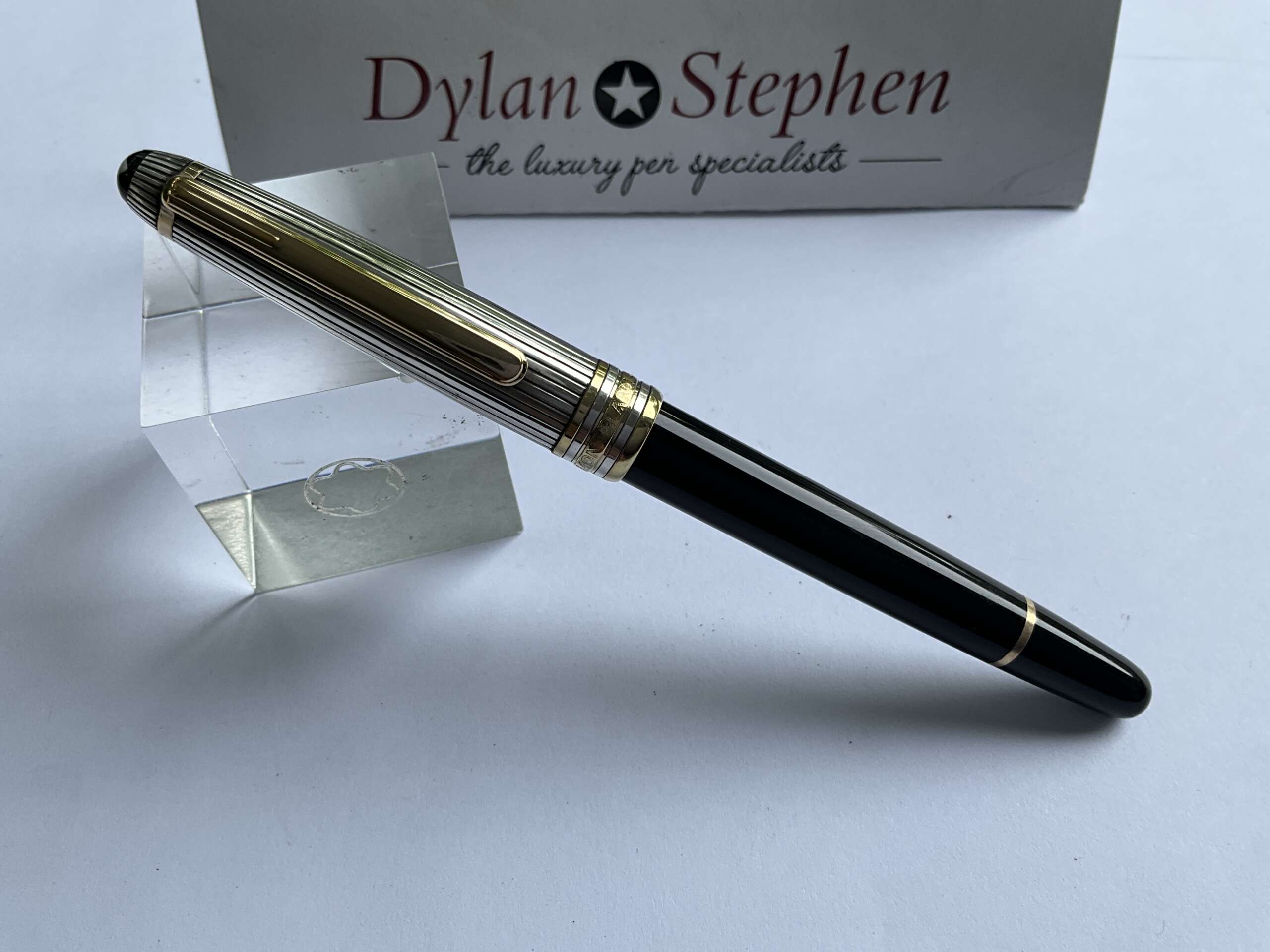 Montblanc Meisterstuck 144 Solitaire Doue Silver Fountain Pen - Image 6