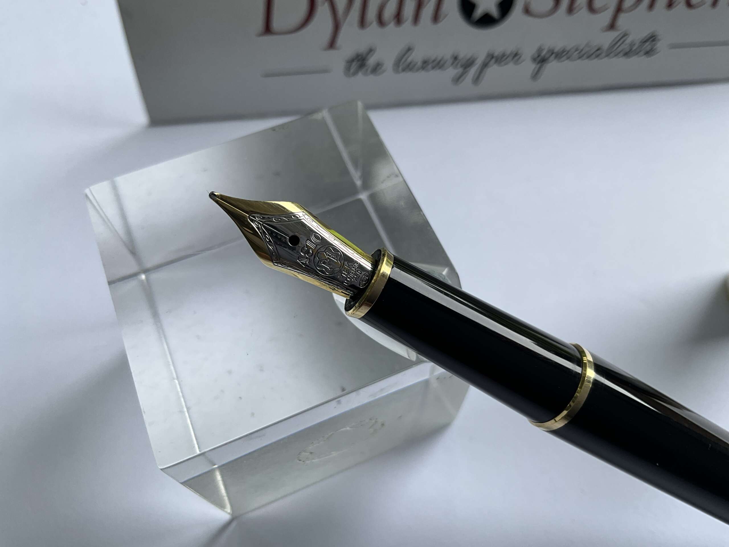 Montblanc Meisterstuck 144 Solitaire Doue Silver Fountain Pen - Image 2