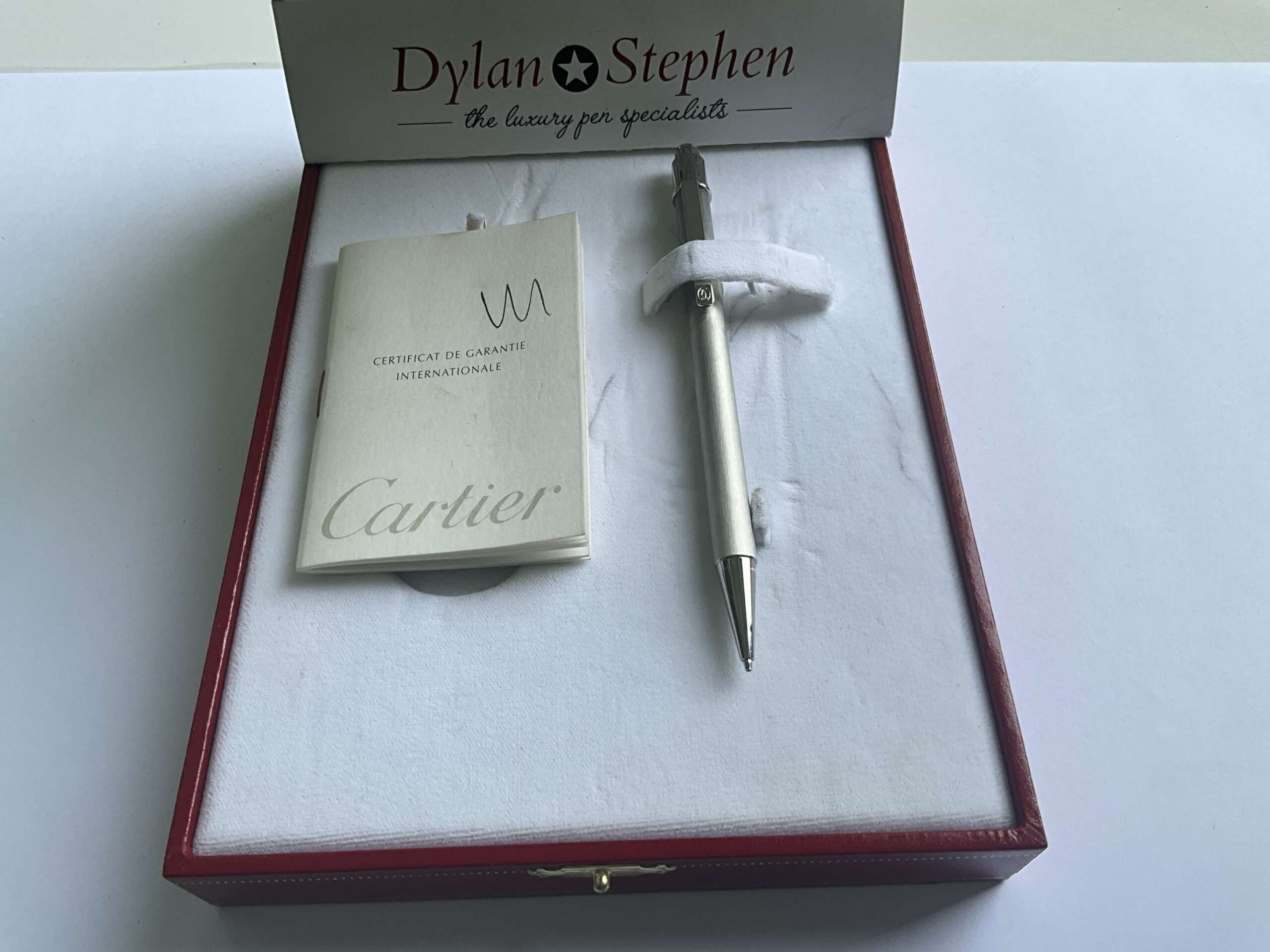 Cartier Must de Cartier Brushed Steel Mechanical Pencil - Image 5