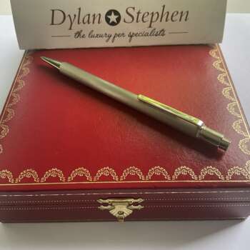 Cartier Must de Cartier Brushed Steel Mechanical Pencil