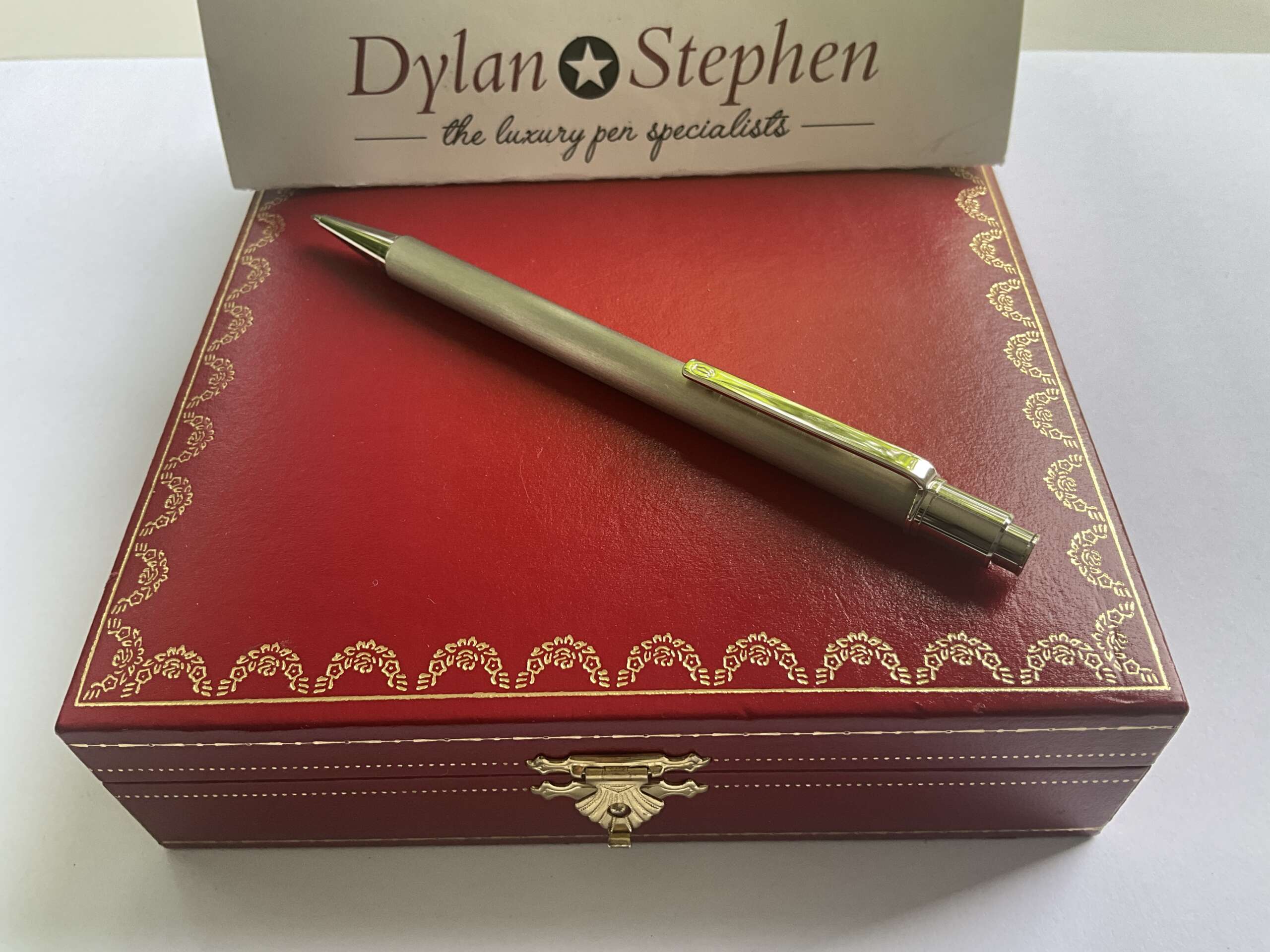 Cartier Must de Cartier Brushed Steel Mechanical Pencil