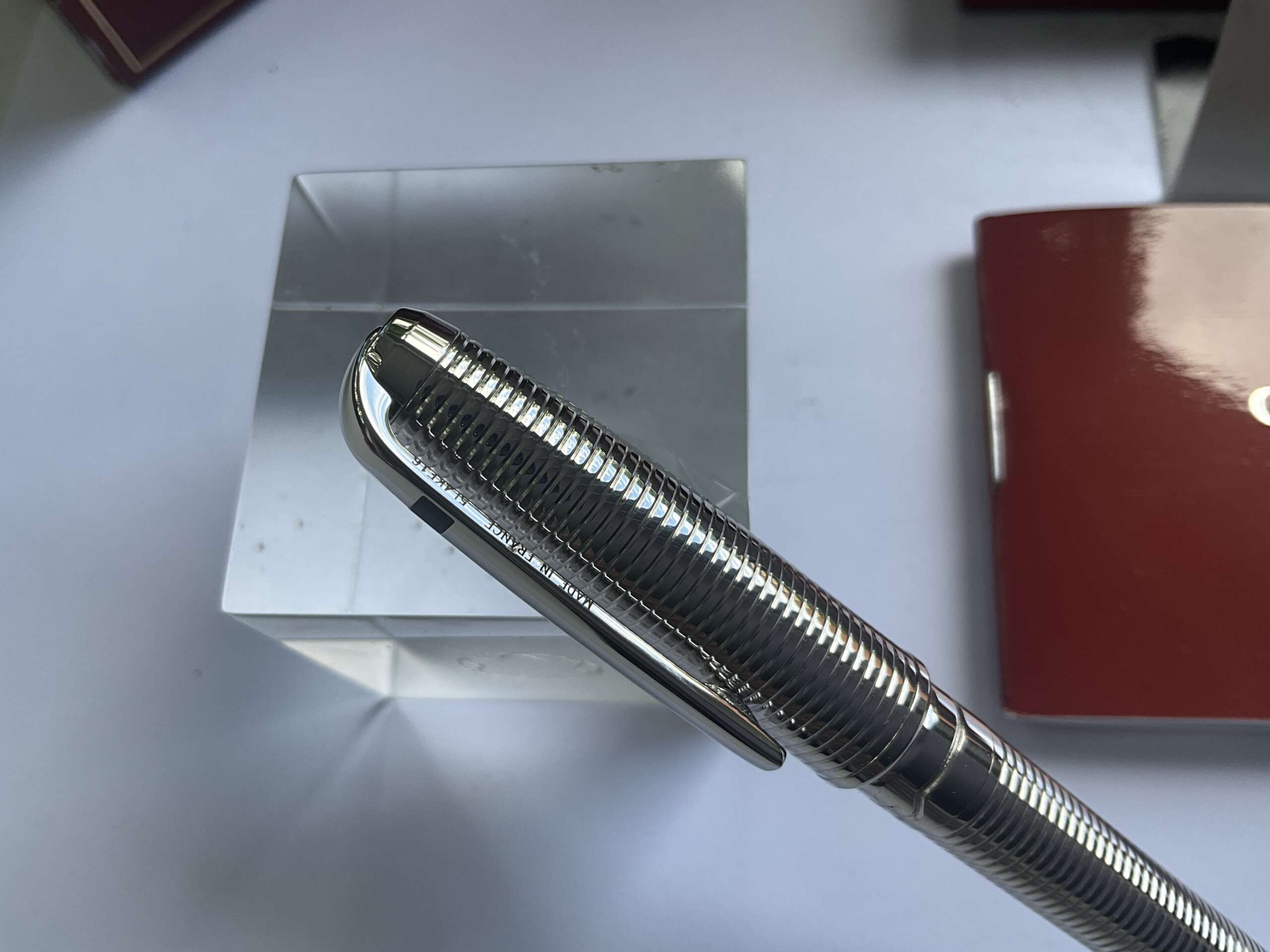 ST DuPont Olympio Mini Paladium Ballpoint Pen - Image 2