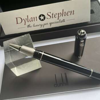 Alfred Dunhill Sidecar Black Rollerball Pen