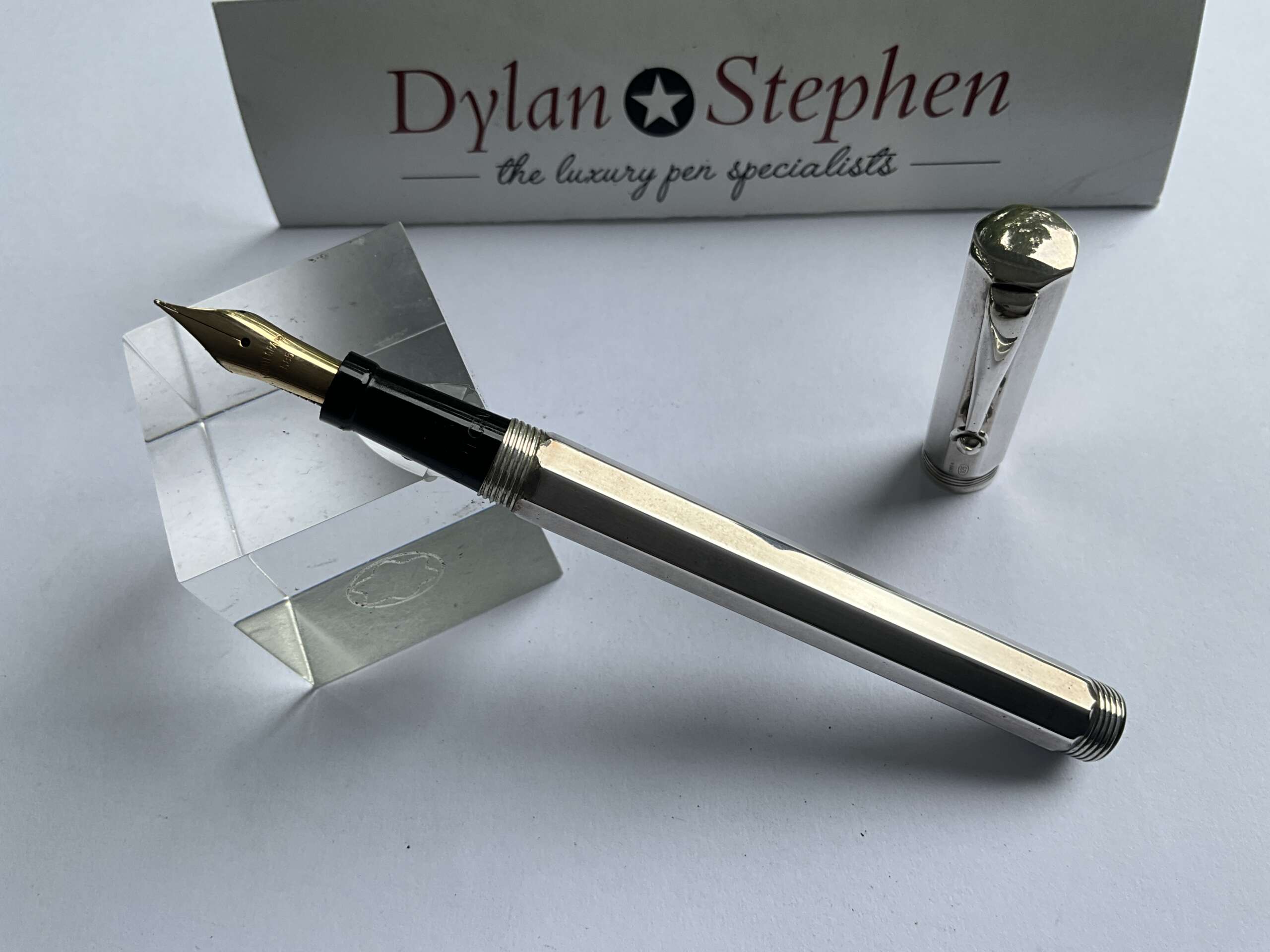 Montegrappa Reminiscence Sterling Silver Fountain Pen
