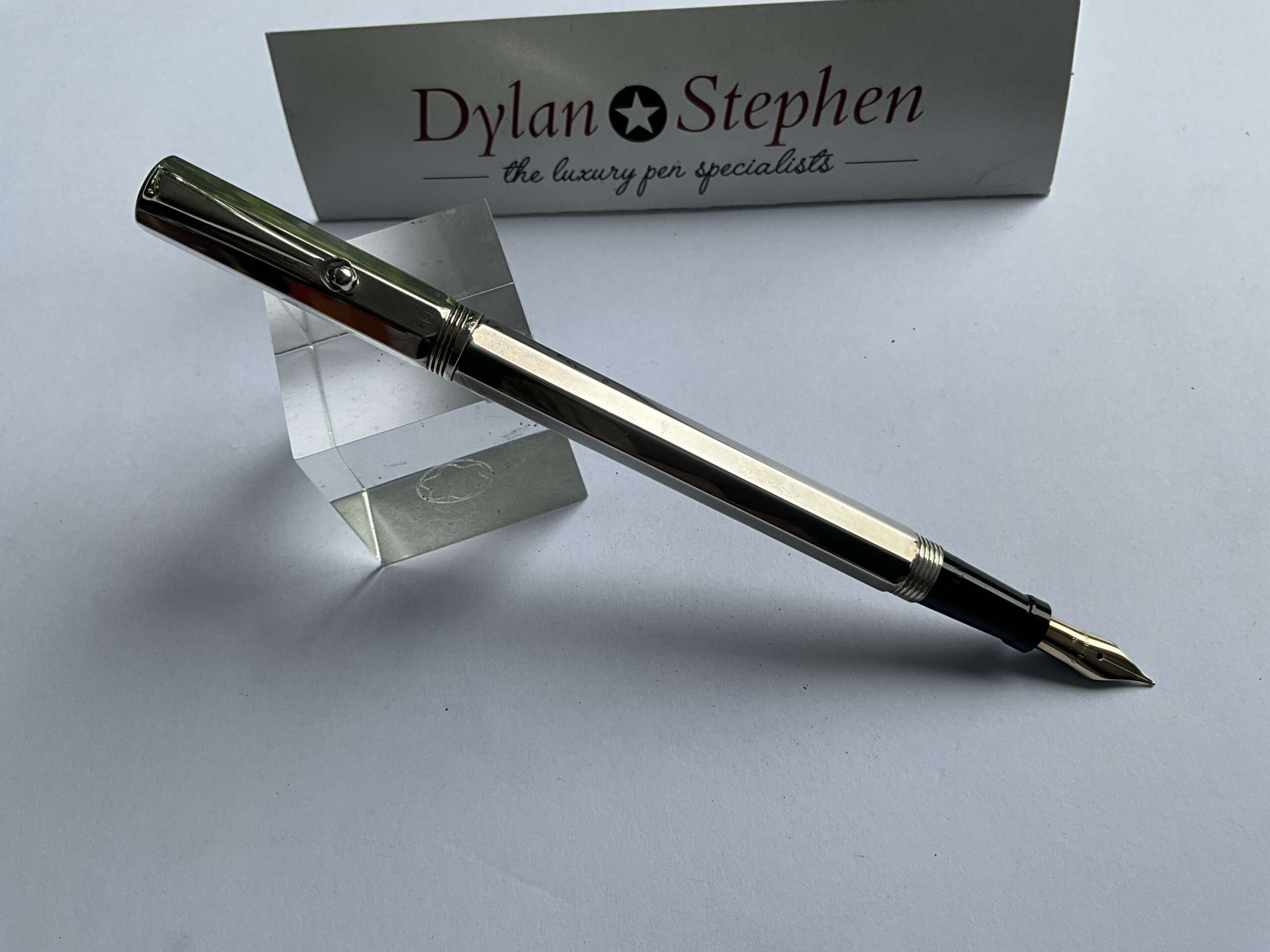 Montegrappa Reminiscence Sterling Silver Fountain Pen - Image 4