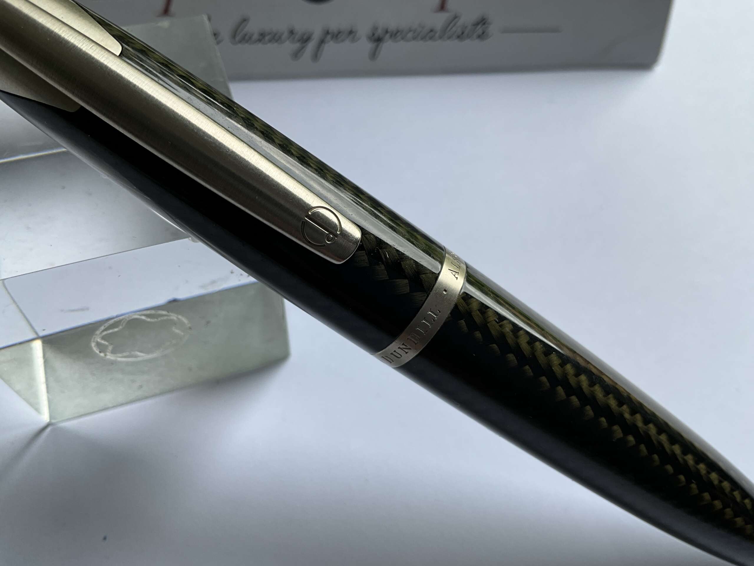 Alfred Dunhill AD 2000 Carbon Fiber Ballpoint pen - Image 2