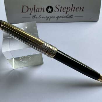 Montblanc Meisterstuck 164 Solitaire Doue Silver Ballpoint Pen