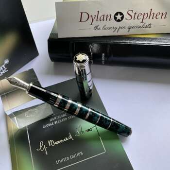 Montblanc Writers Limited Edition George Bernard Shaw Fountain Pen