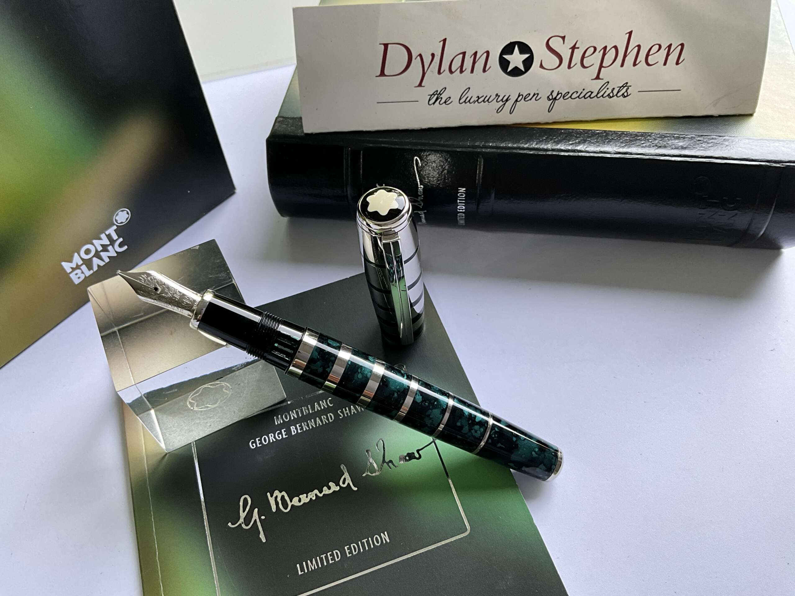 Montblanc Writers Limited Edition George Bernard Shaw Fountain Pen