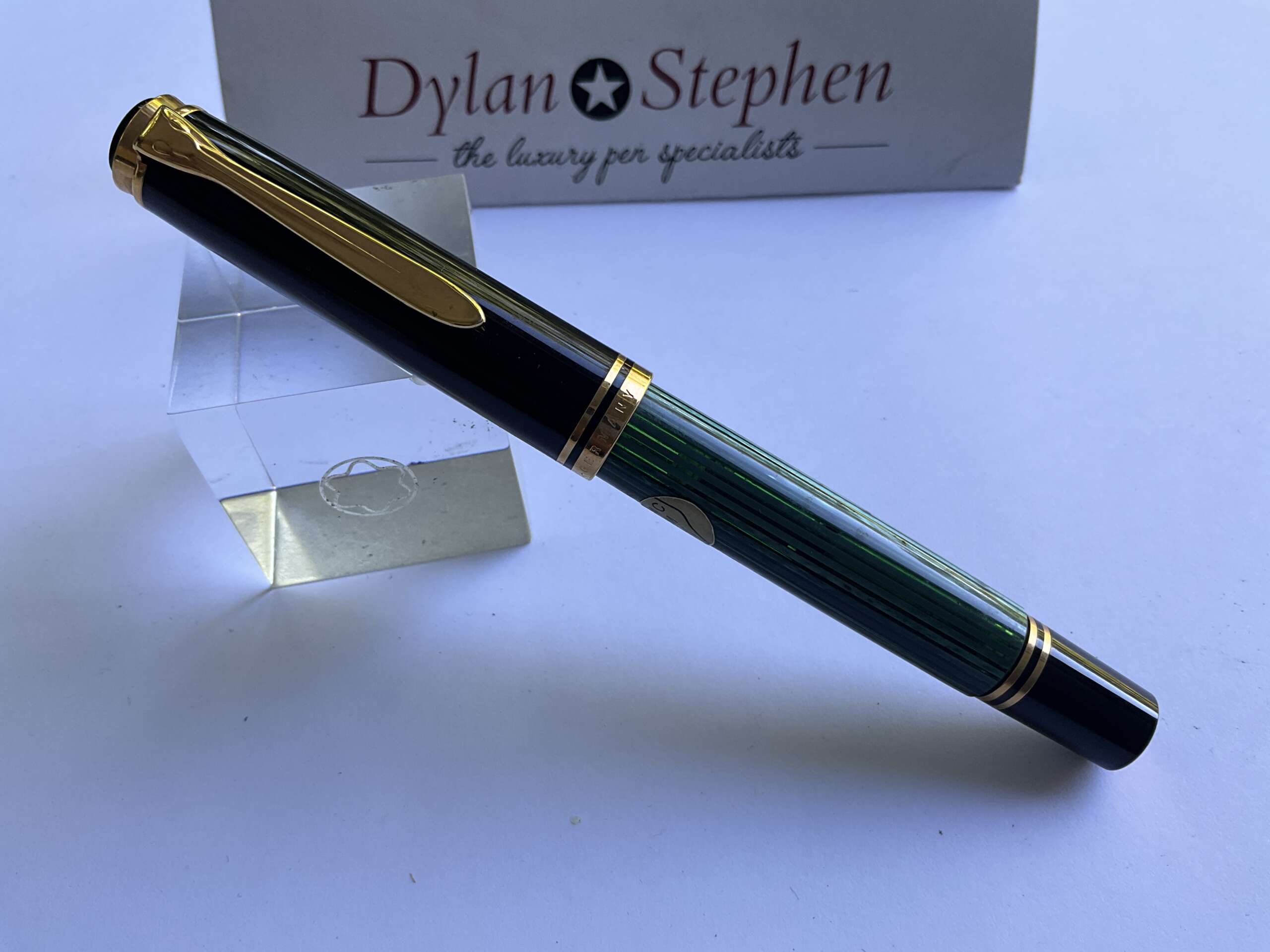 Pelikan Souveran M800 Green and Black fountain pen - Image 7