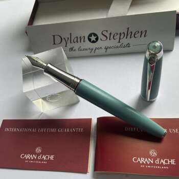 Caran d'Ache Leman Teal Fountain Pen