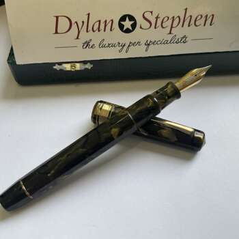 Omas Extra Green Saft Paragon Celluloid 1991 fountain pen