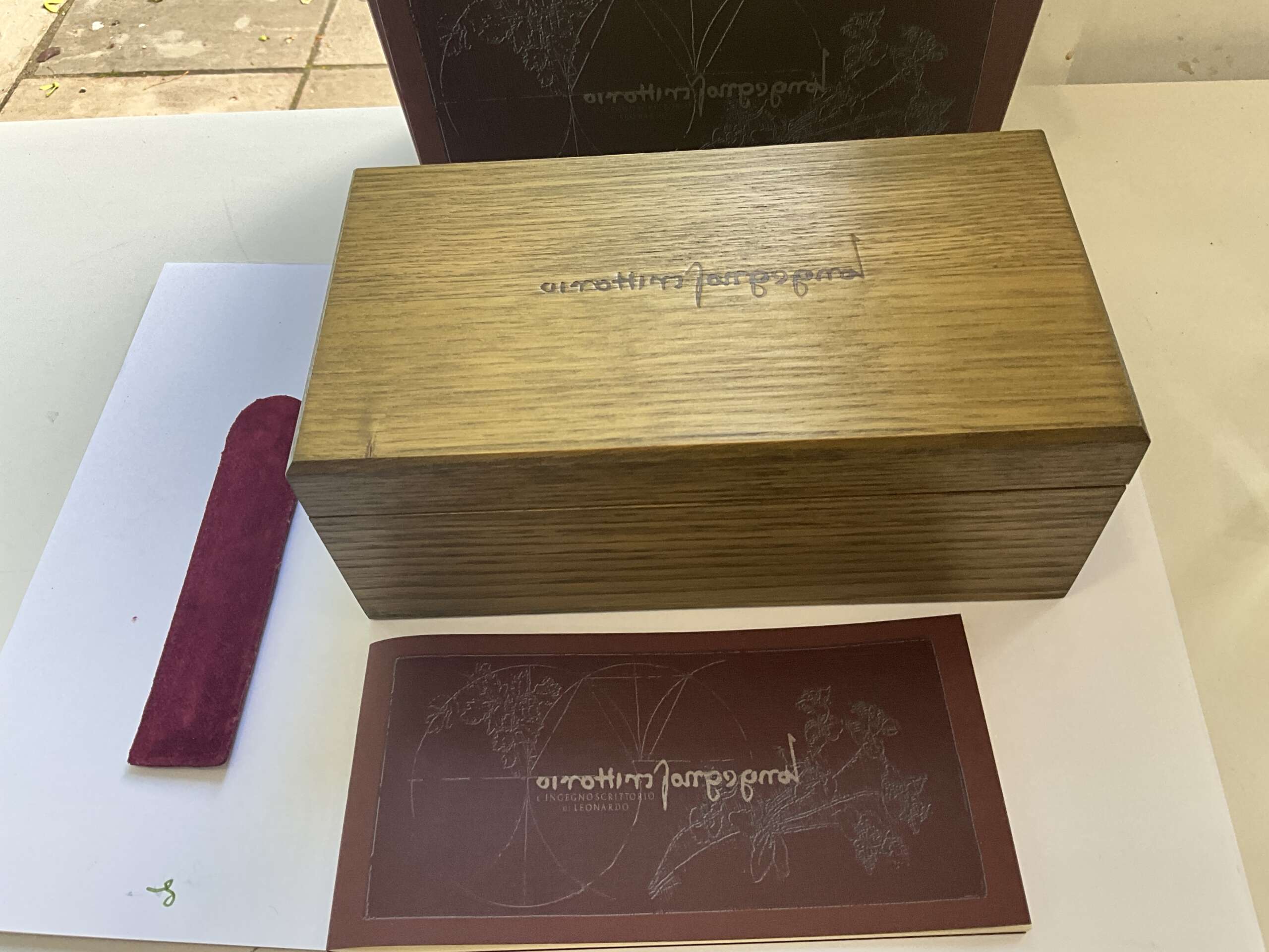 Omas L' Ingegno Scrittorio Di Leonardo Sterling Silver Limited Edition fountain pen - Image 10