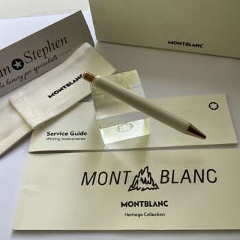 Montblanc Heritage Collection Baby Ivory Ballpoint Pen