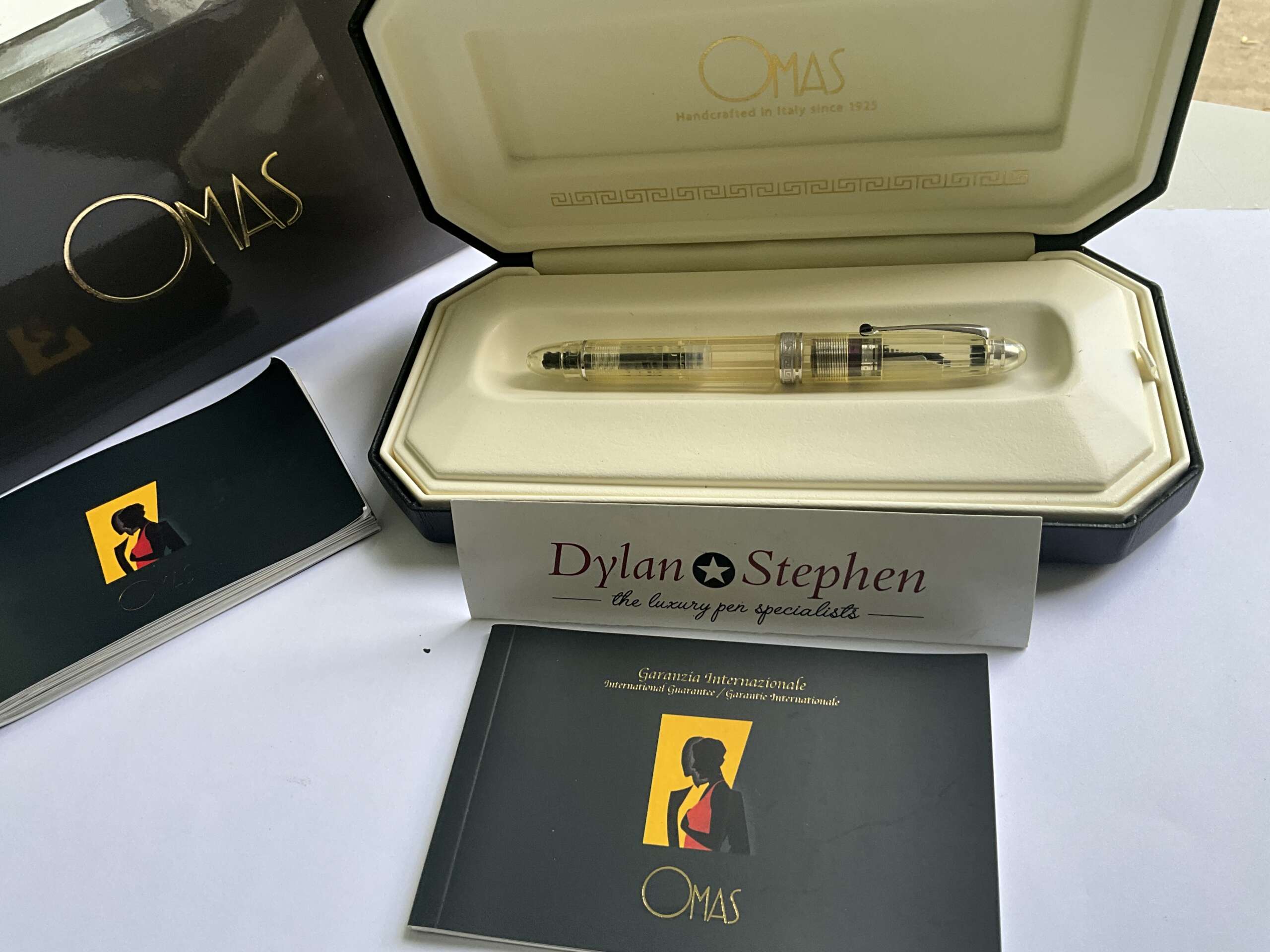 Omas Ogiva Vision Fluted Demonstrator fountain pen - Image 5