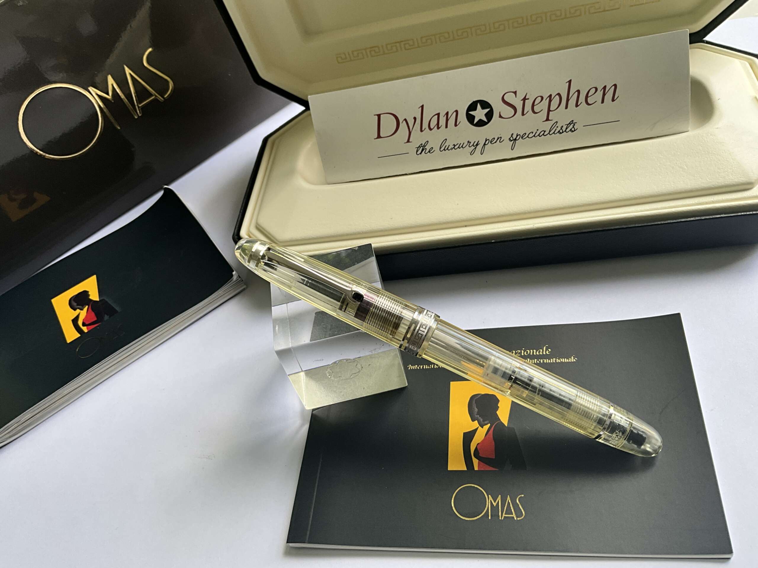 Omas Ogiva Vision Fluted Demonstrator fountain pen - Image 4