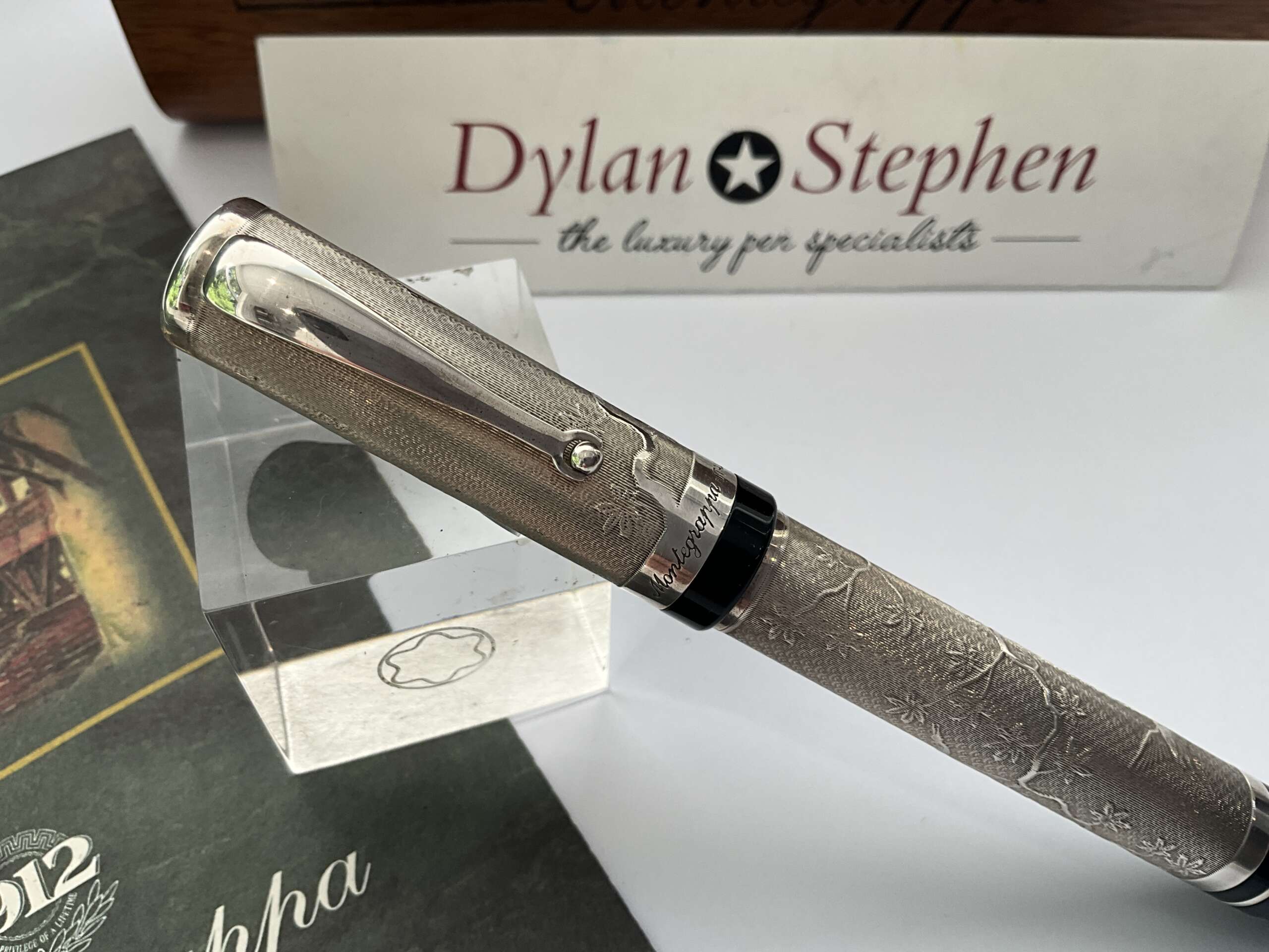 Montegrappa Cosmopolitan Japanese Sterling Silver Limited Edition fountain pen - Image 5