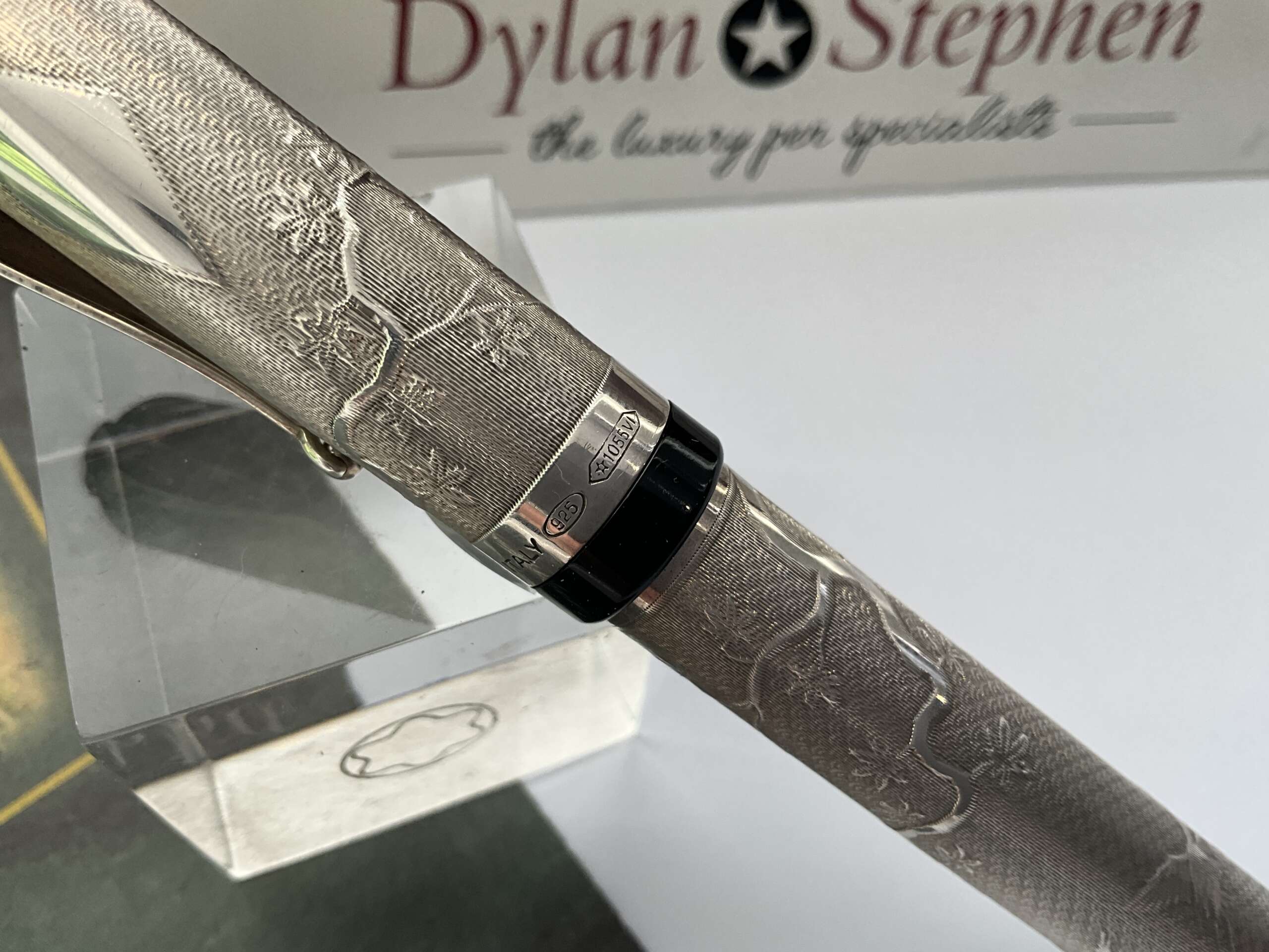 Montegrappa Cosmopolitan Japanese Sterling Silver Limited Edition fountain pen - Image 4