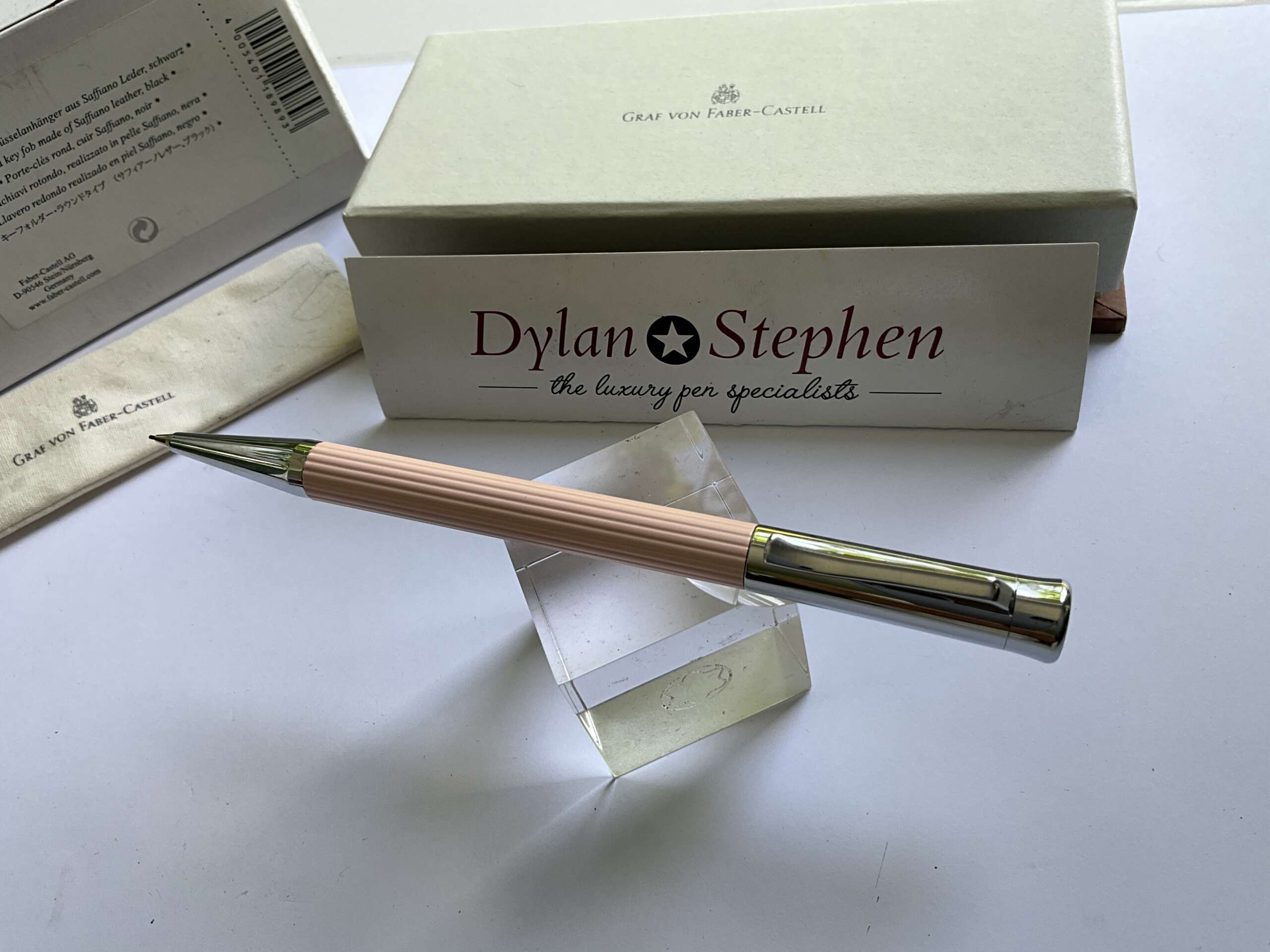 Graf Von Faber Castell Classic Pink Mechanical Pencil - Image 4