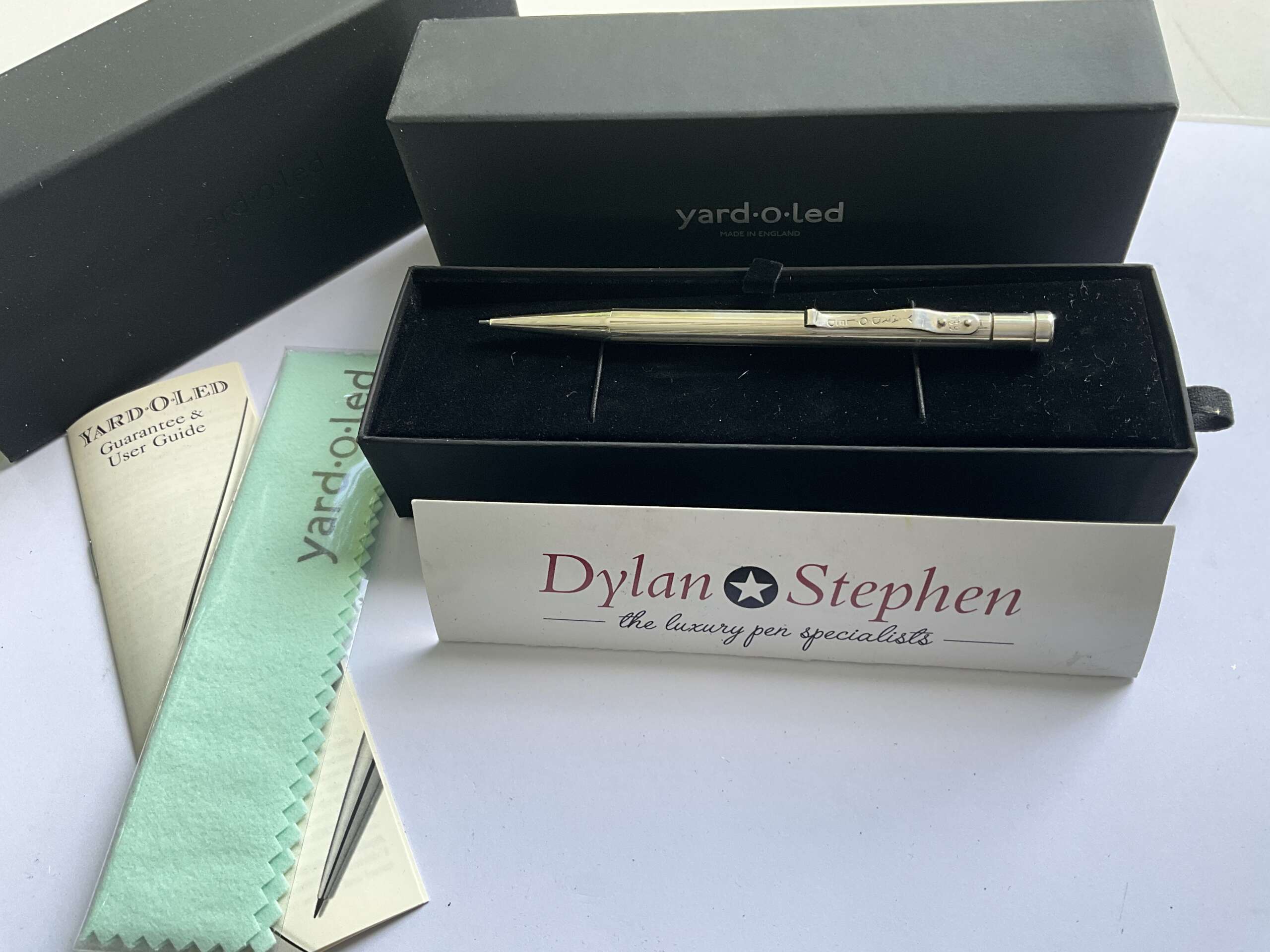 Yard o Led 925 Sterling Silver Mechanical Pencil - Image 5