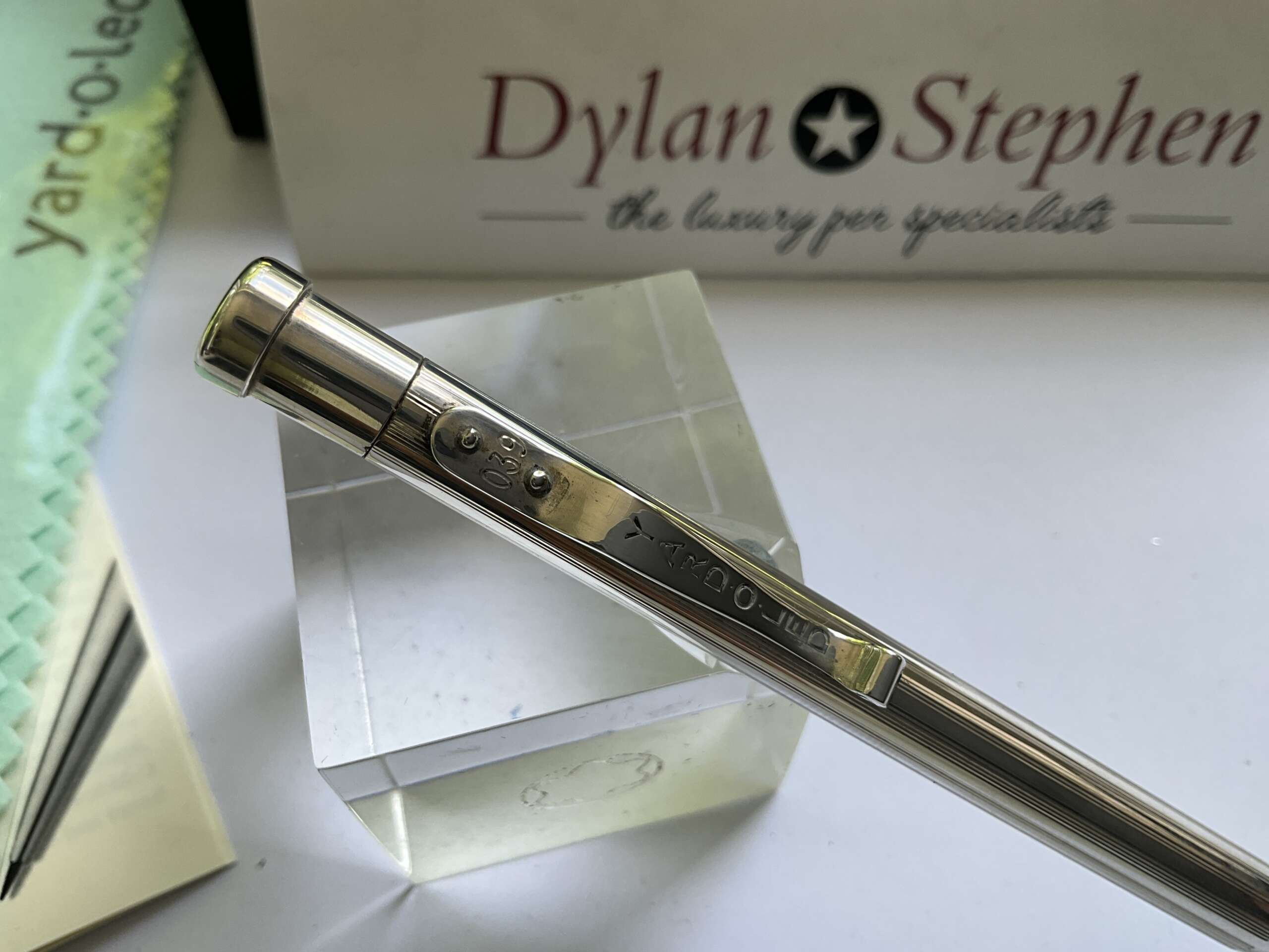Yard o Led 925 Sterling Silver Mechanical Pencil - Image 2