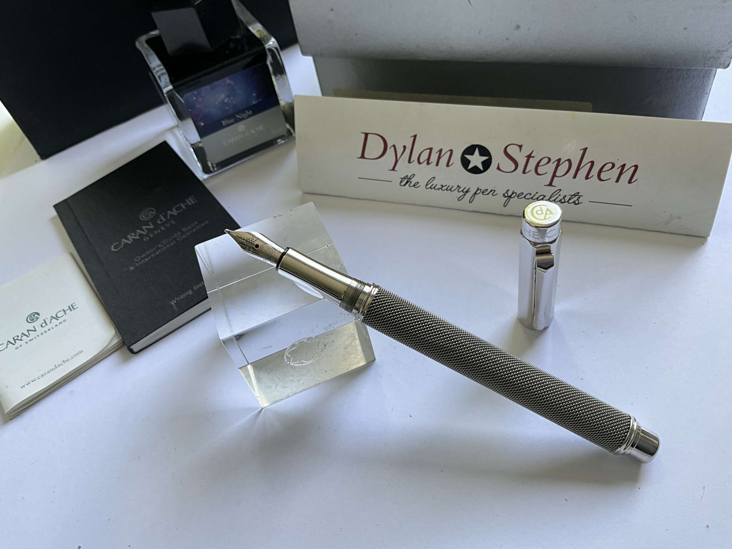 Caran d'Ache Varius Ivanhoe Metal Fountain Pen Set