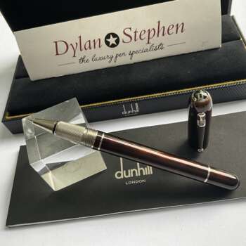Alfred Dunhill Sidecar Tortoiseshell Rollerball Pen