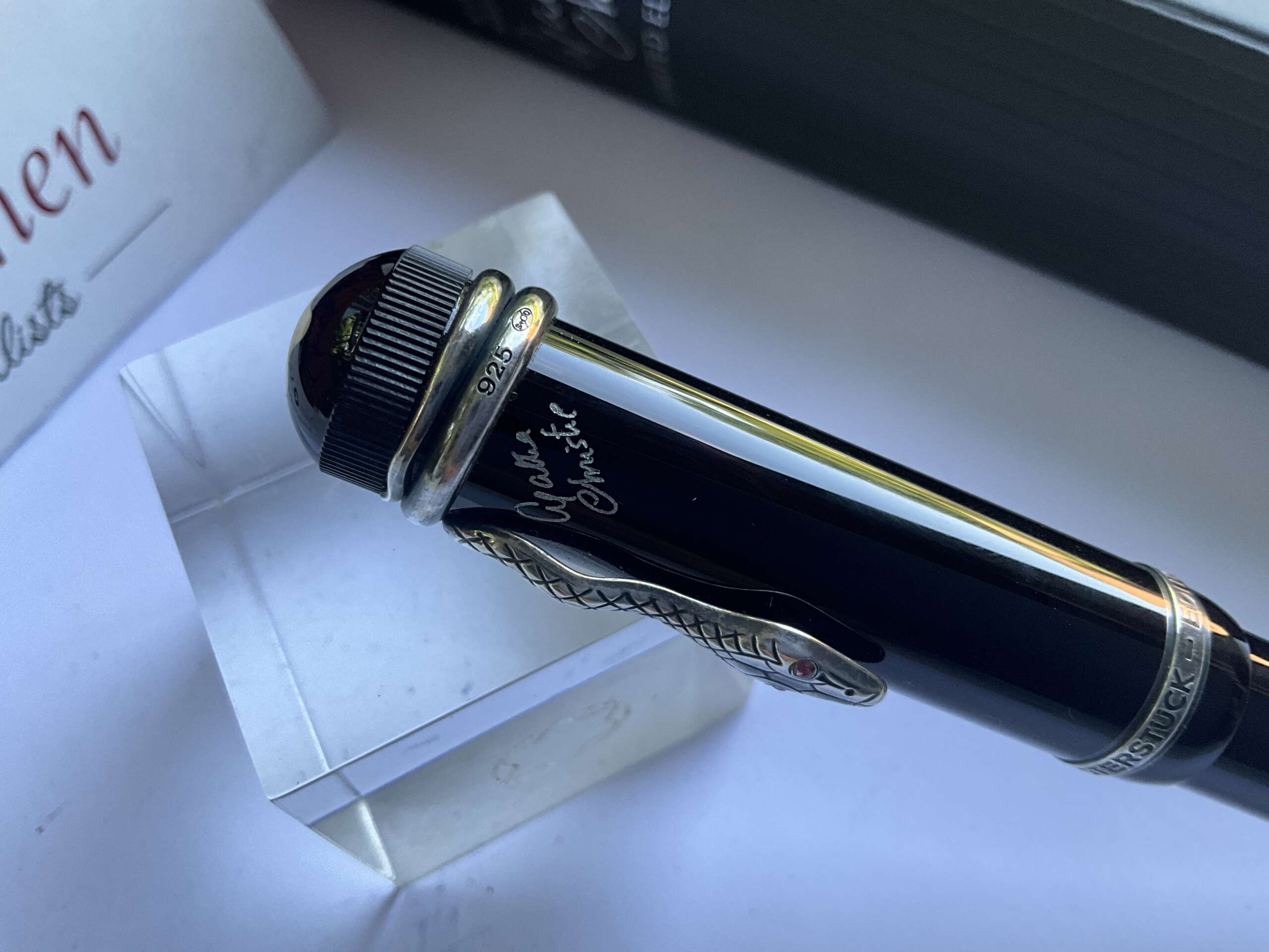 Montblanc Meisterstuck Writers Limited Edition Agatha Christie Fountain Pen - Image 6