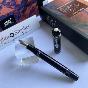 Montblanc Meisterstuck Writers Limited Edition Agatha Christie Fountain Pen