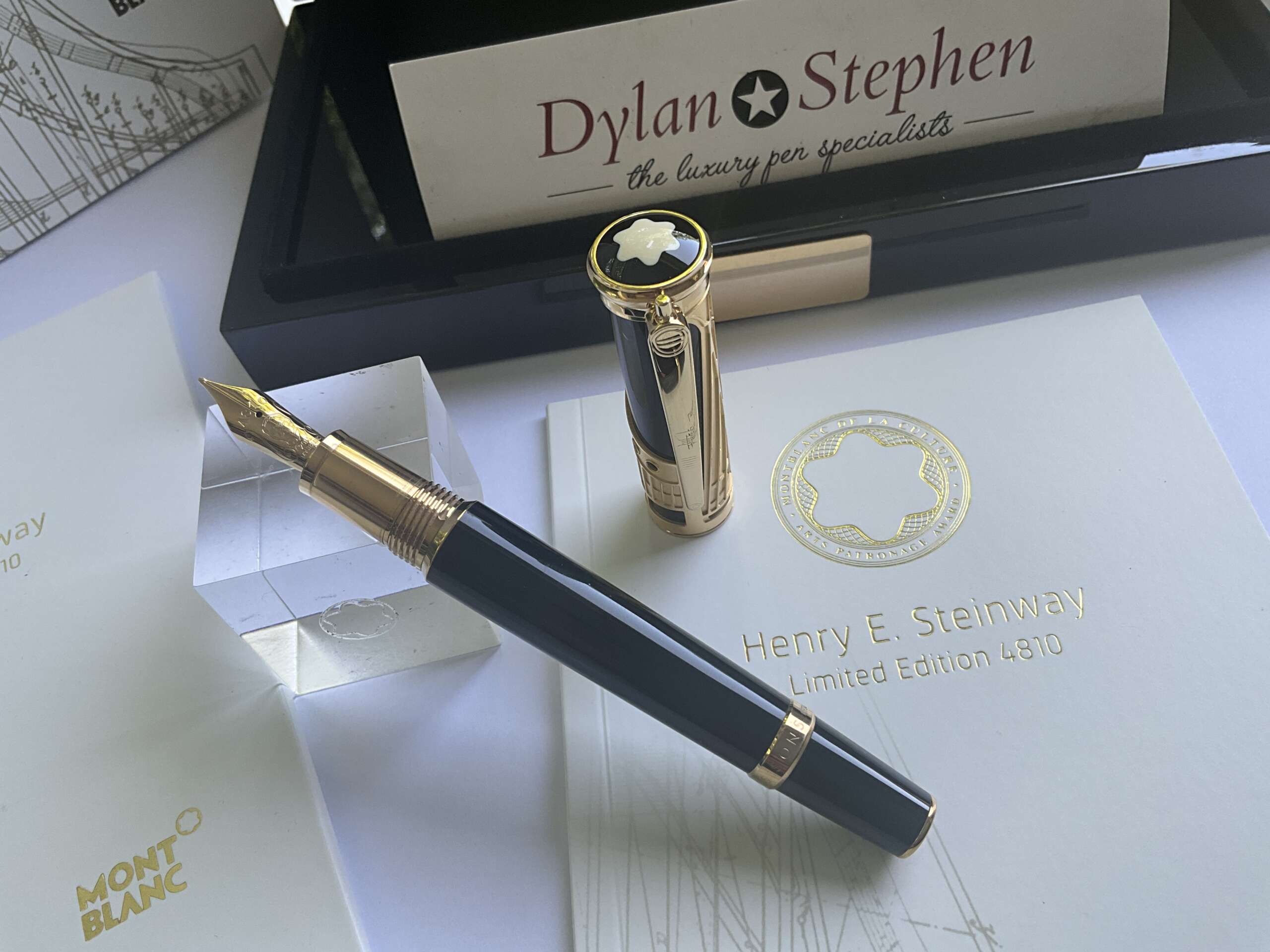 Montblanc Patron of the Arts Henry E Steinway 4810 Limited Edition Fountain pen - Image 6