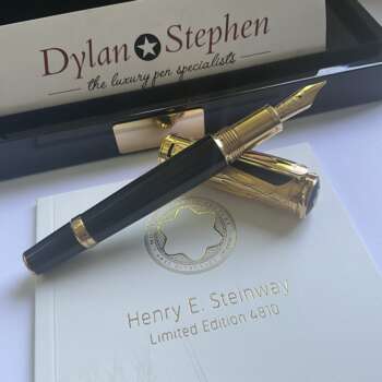 Montblanc Patron of the Arts Henry E Steinway 4810 Limited Edition Fountain pen