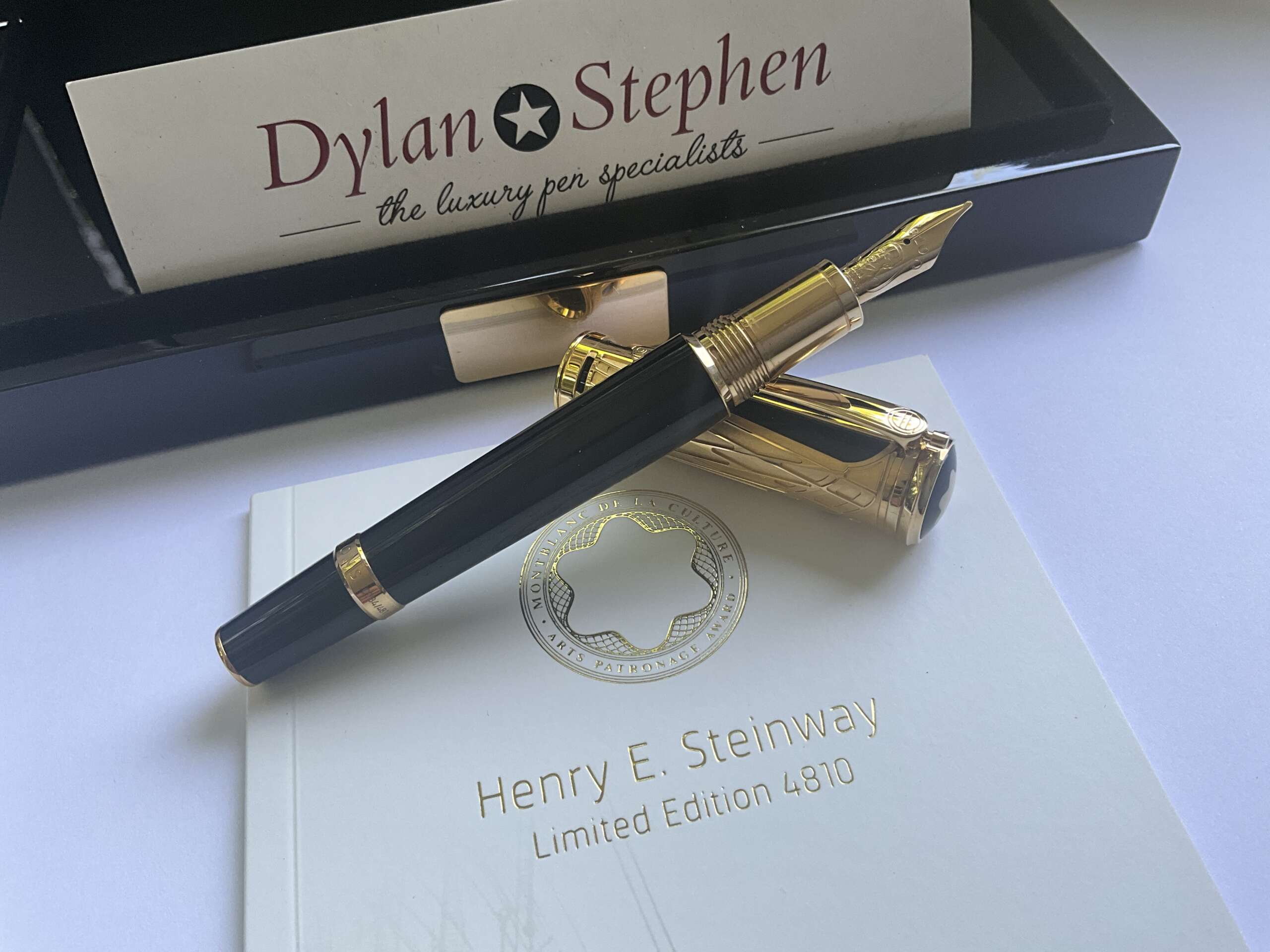 Montblanc Patron of the Arts Henry E Steinway 4810 Limited Edition Fountain pen