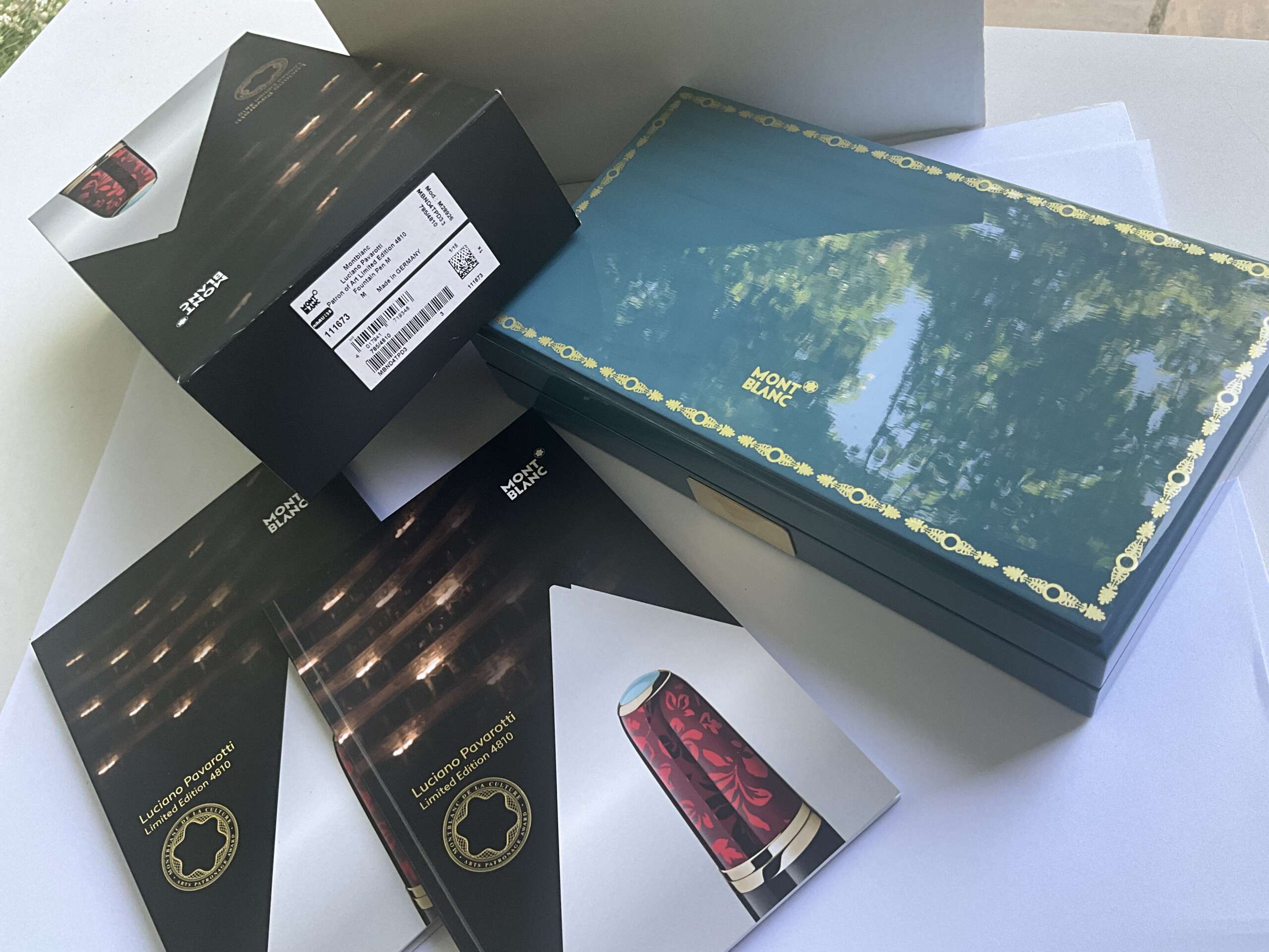 Montblanc Patron of the Arts Luciano Pavarotti 4810 Limited Edition Fountain pen - Image 8