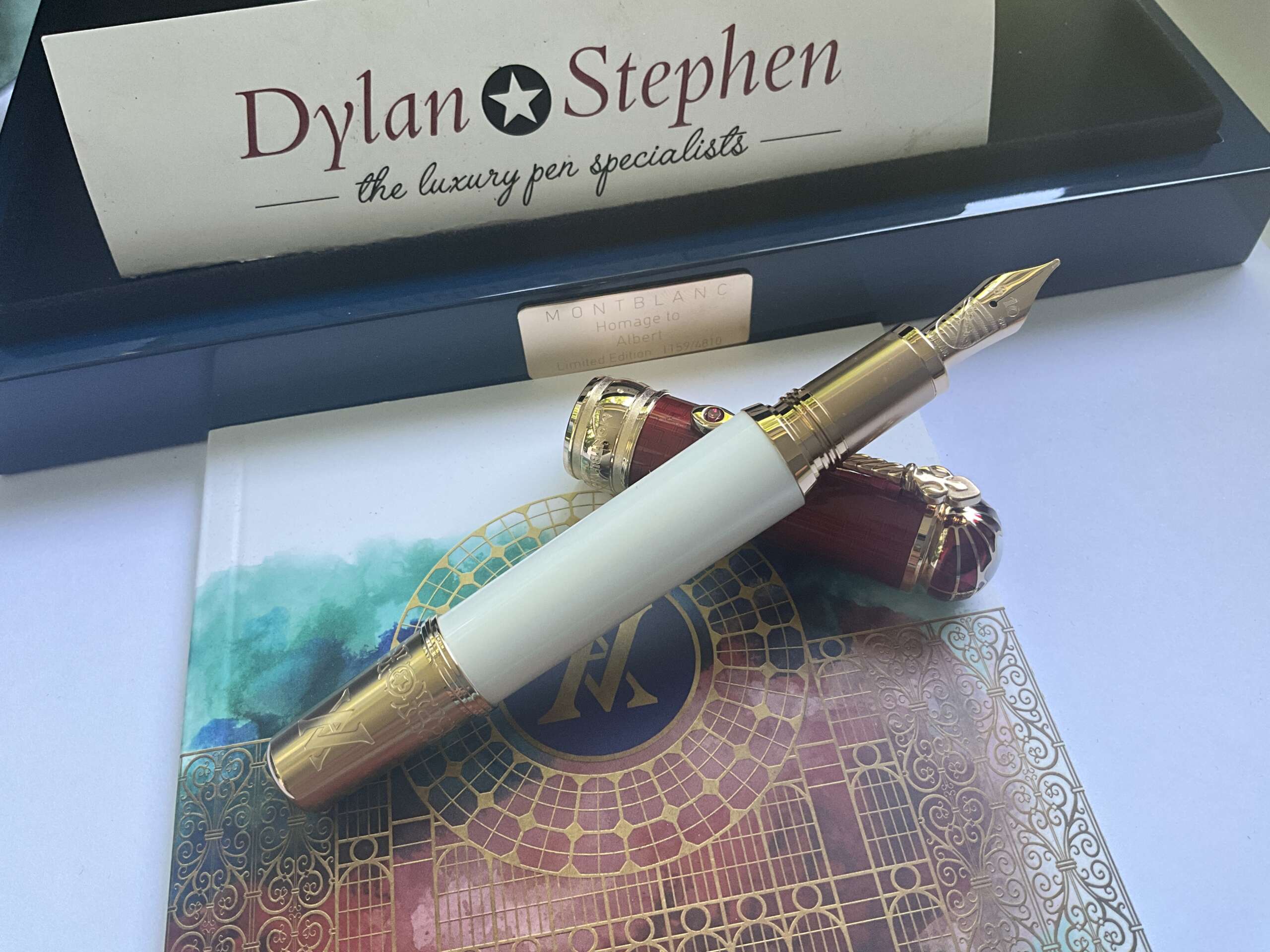 Montblanc Patron of the Arts Homage to Albert 4810 Limited Edition Fountain Pen - Image 5