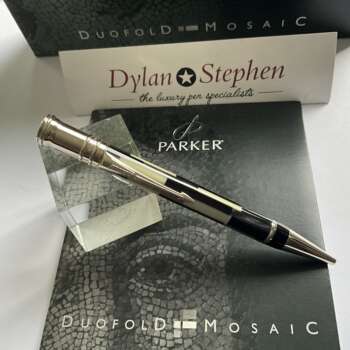 Parker Duofold Black Mosaic Ballpoint pen