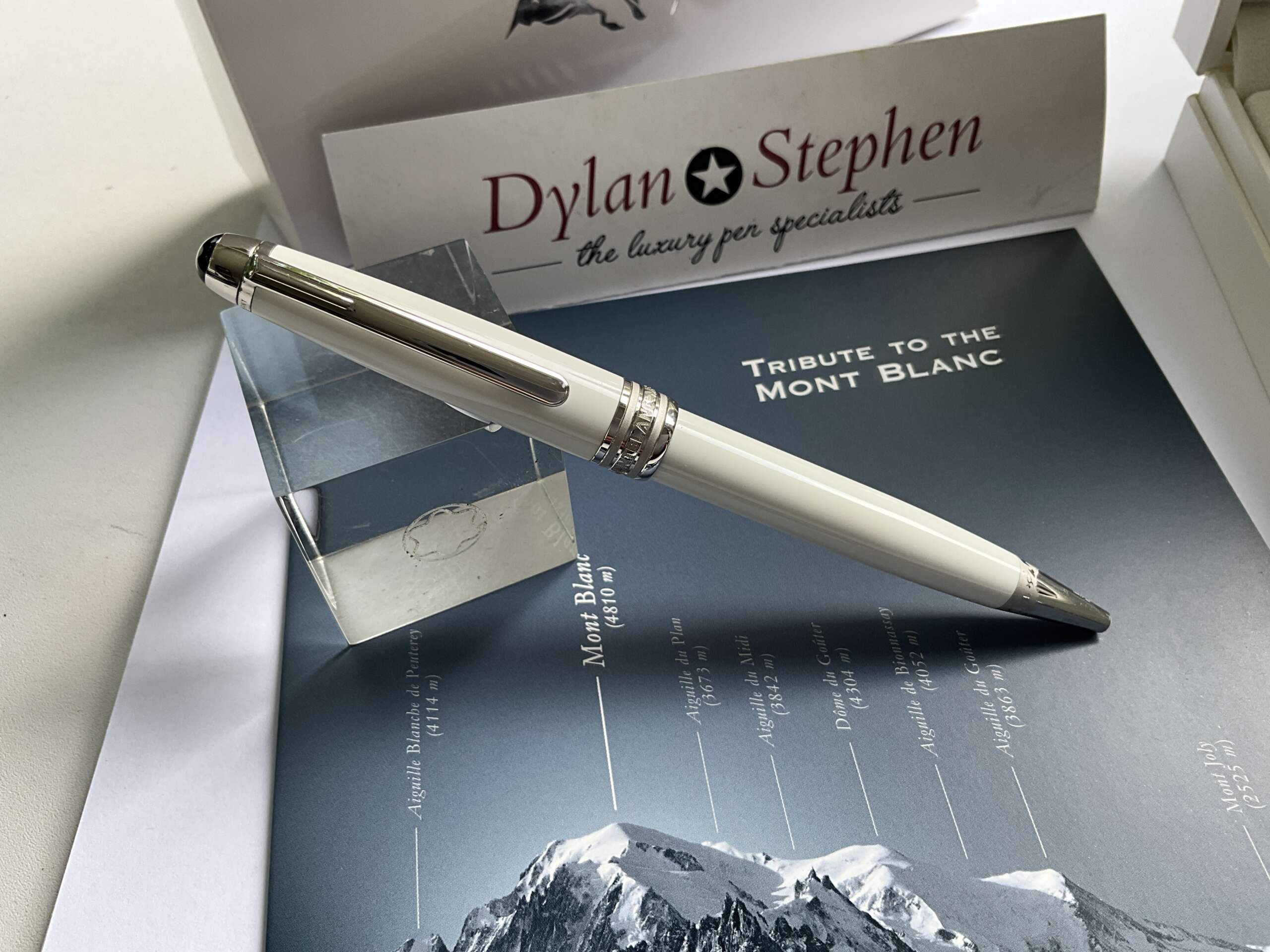 Montblanc Meisterstuck Tribute to Mont Blanc Special Edition Classique Ballpoint Pen