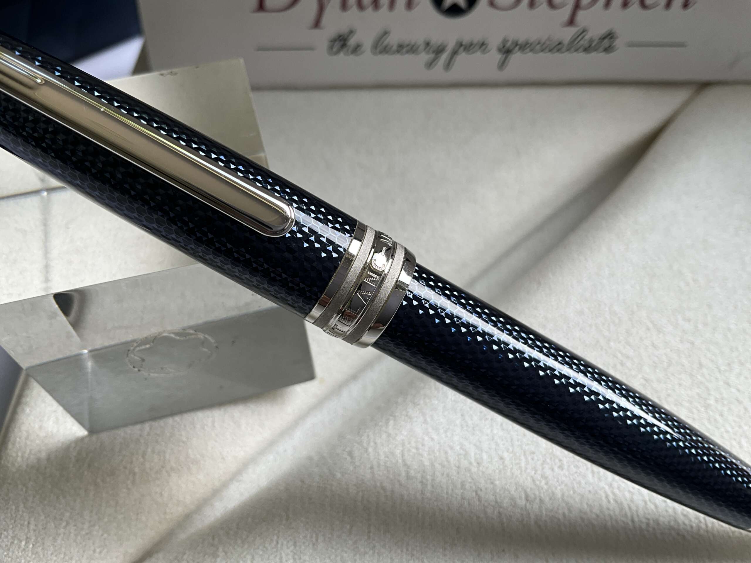 Montblanc Meisterstuck Solitaire Blue Hour Mid Size Ballpoint Pen - Image 3