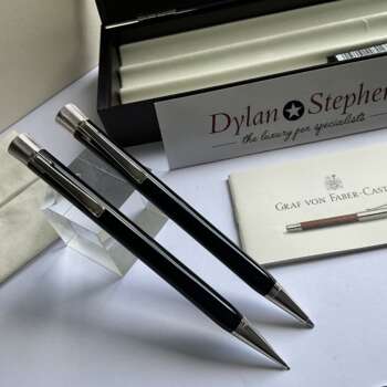 Graf von Faber-Castell Intuition Black Mechanical Pencil & Ballpoint Pen Set