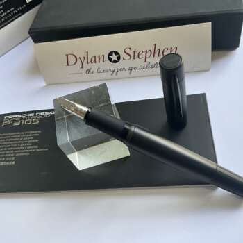 Porsche Design P3105 Pure Black Titanium Fountain Pen