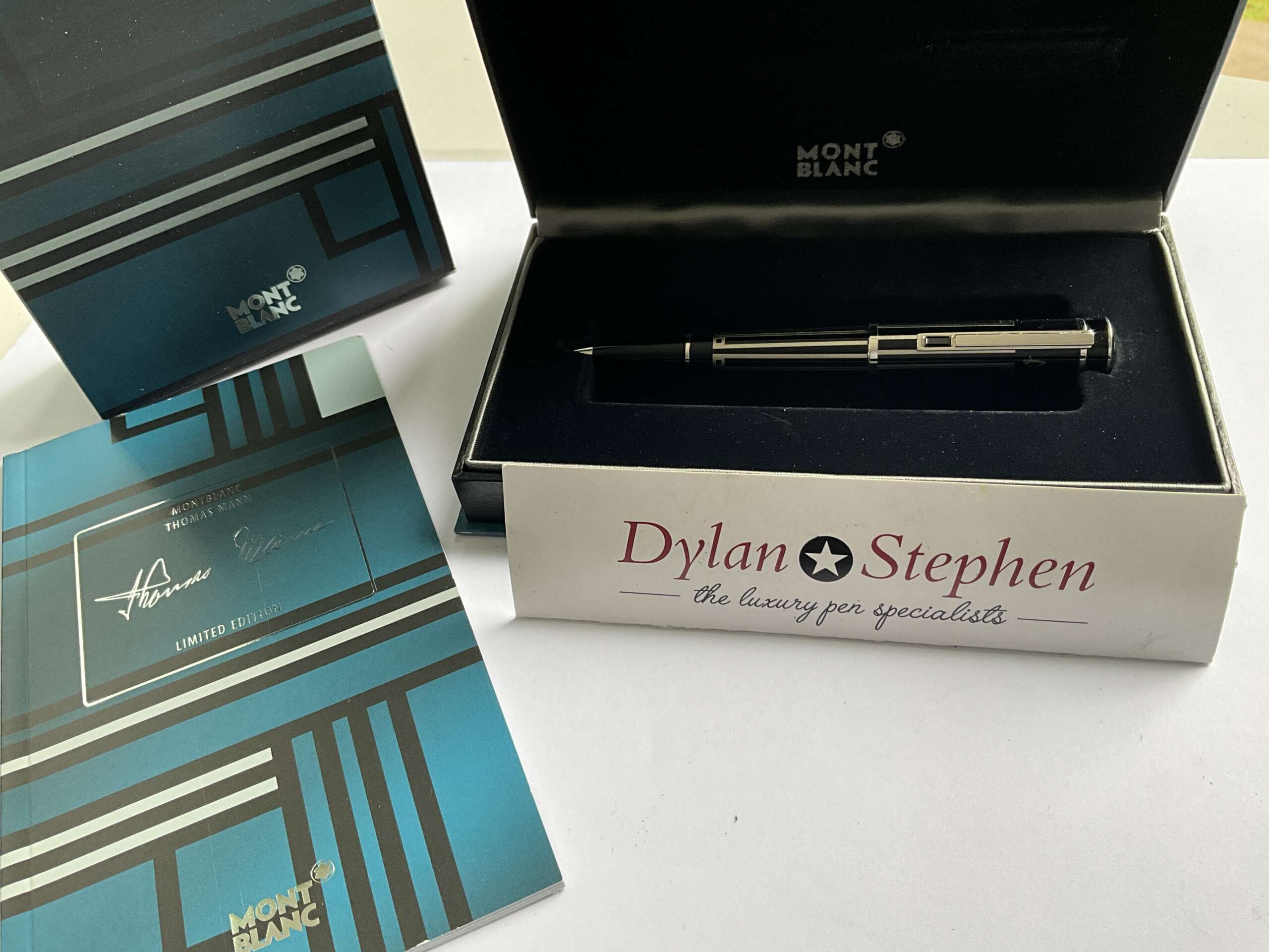 Montblanc writers limited edition Thomas Mann Ballpoint Pen - Image 6