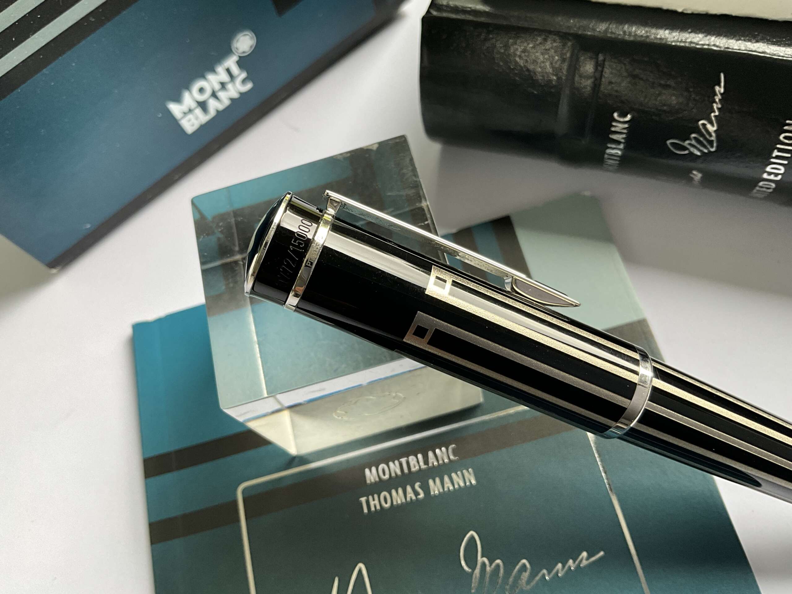 Montblanc writers limited edition Thomas Mann Ballpoint Pen - Image 4