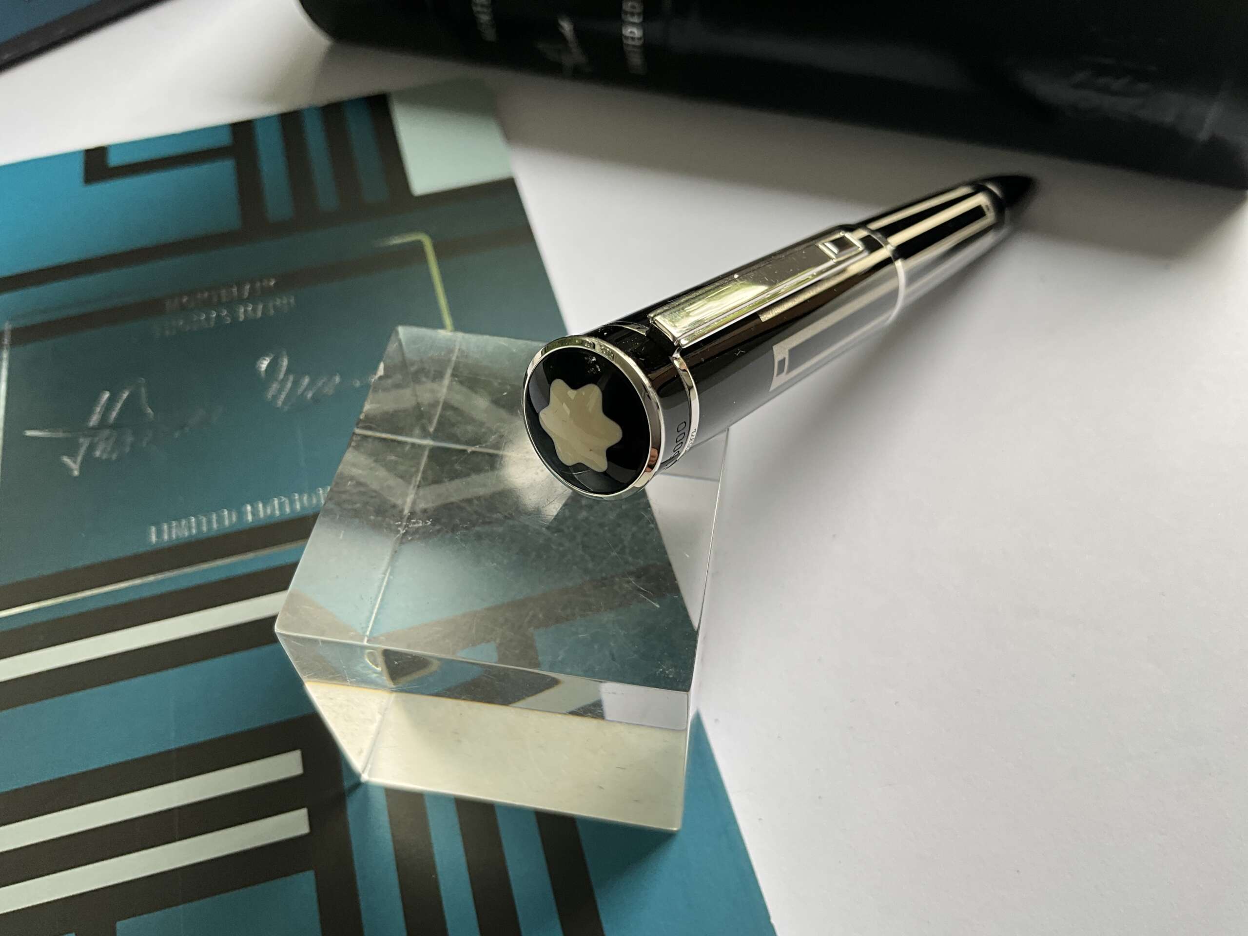 Montblanc writers limited edition Thomas Mann Ballpoint Pen - Image 2