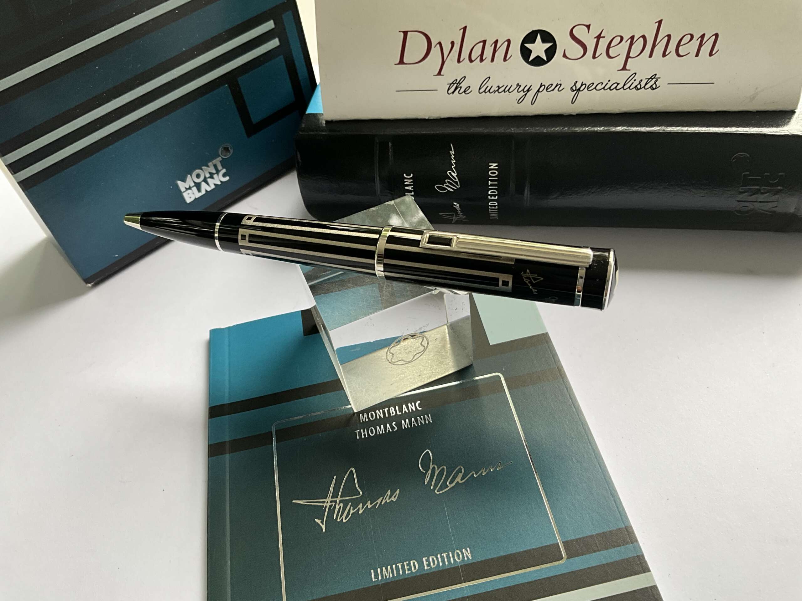 Montblanc writers limited edition Thomas Mann Ballpoint Pen - Image 5