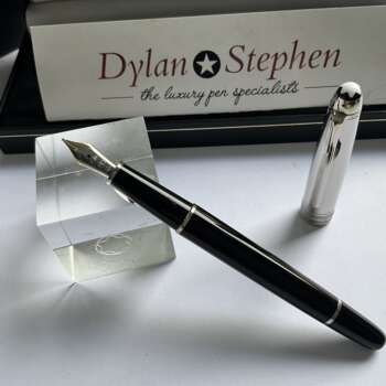 Montblanc Meisterstuck 144 Solitaire Doue Steel Fountain Pen